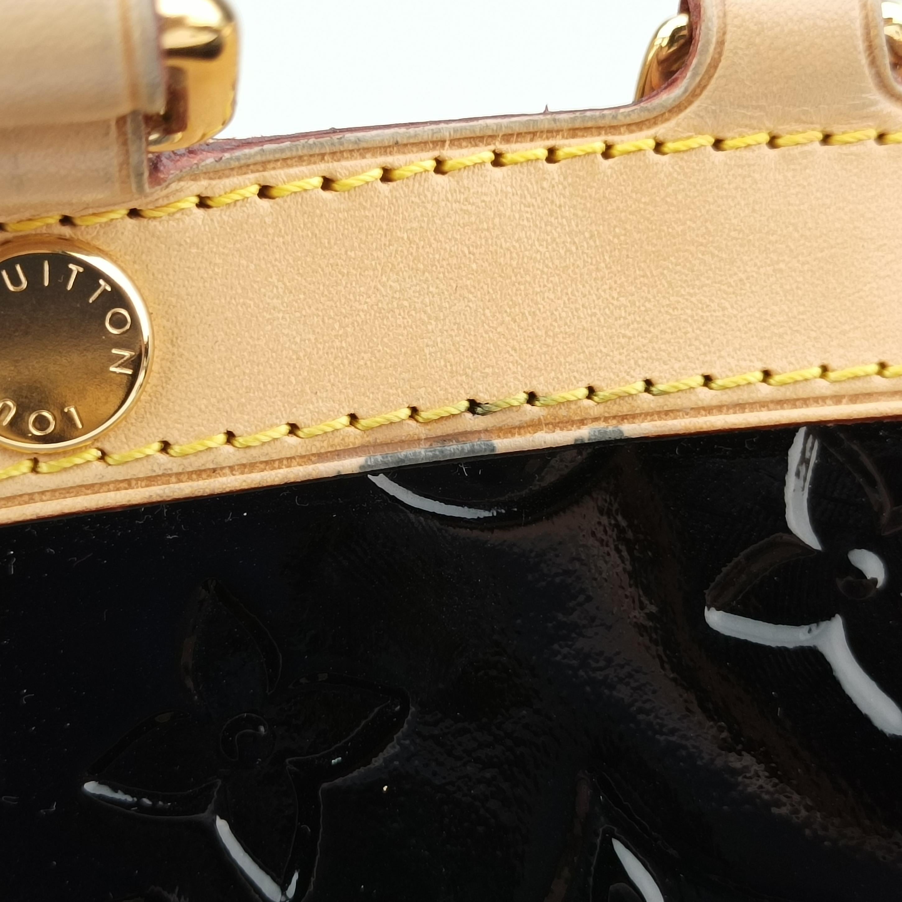 Pre-owned Louis Vuitton Brea MM tail d'ombre Vernis  shoulderbag | stylenewstar