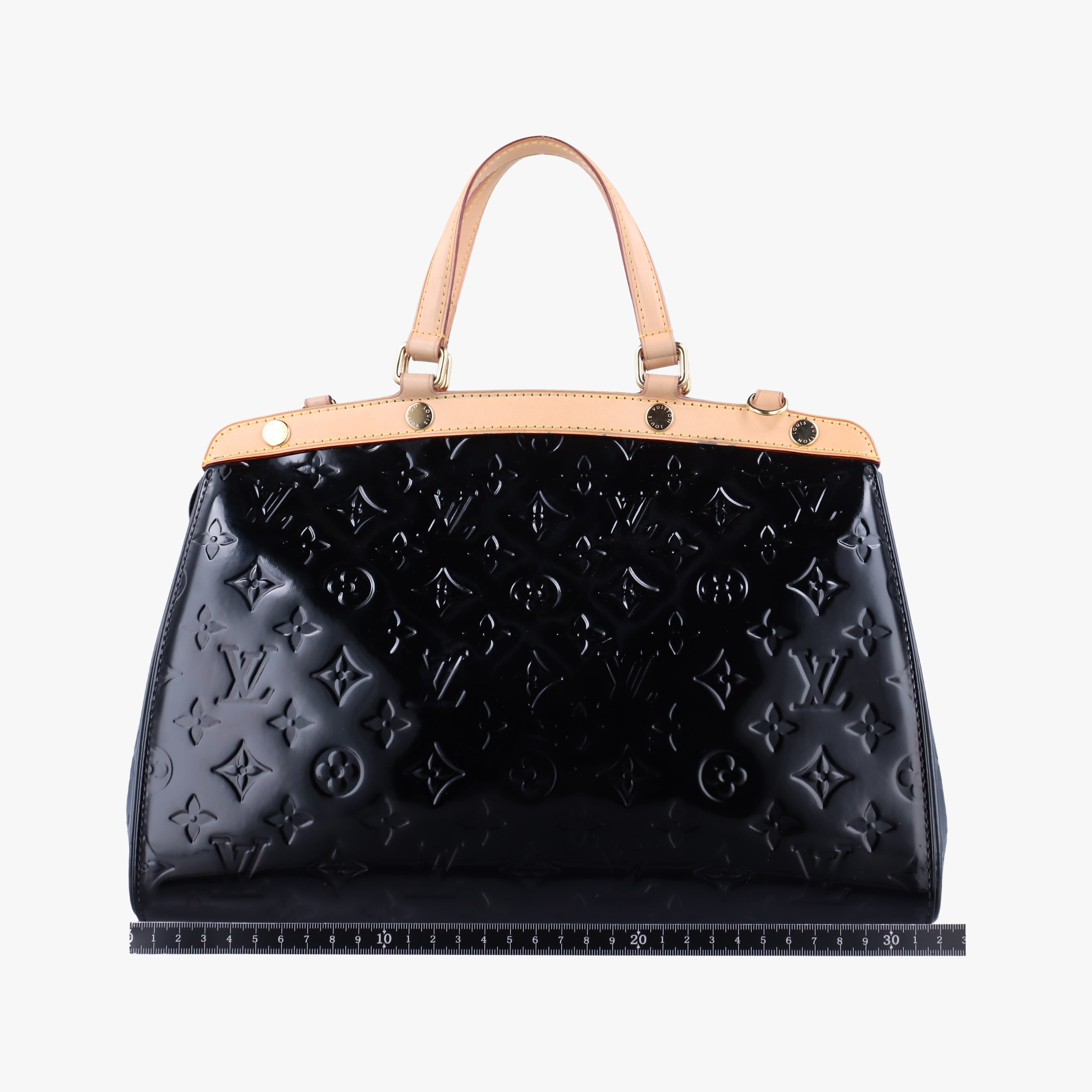 Pre-owned Louis Vuitton Brea MM tail d'ombre Vernis  shoulderbag | stylenewstar