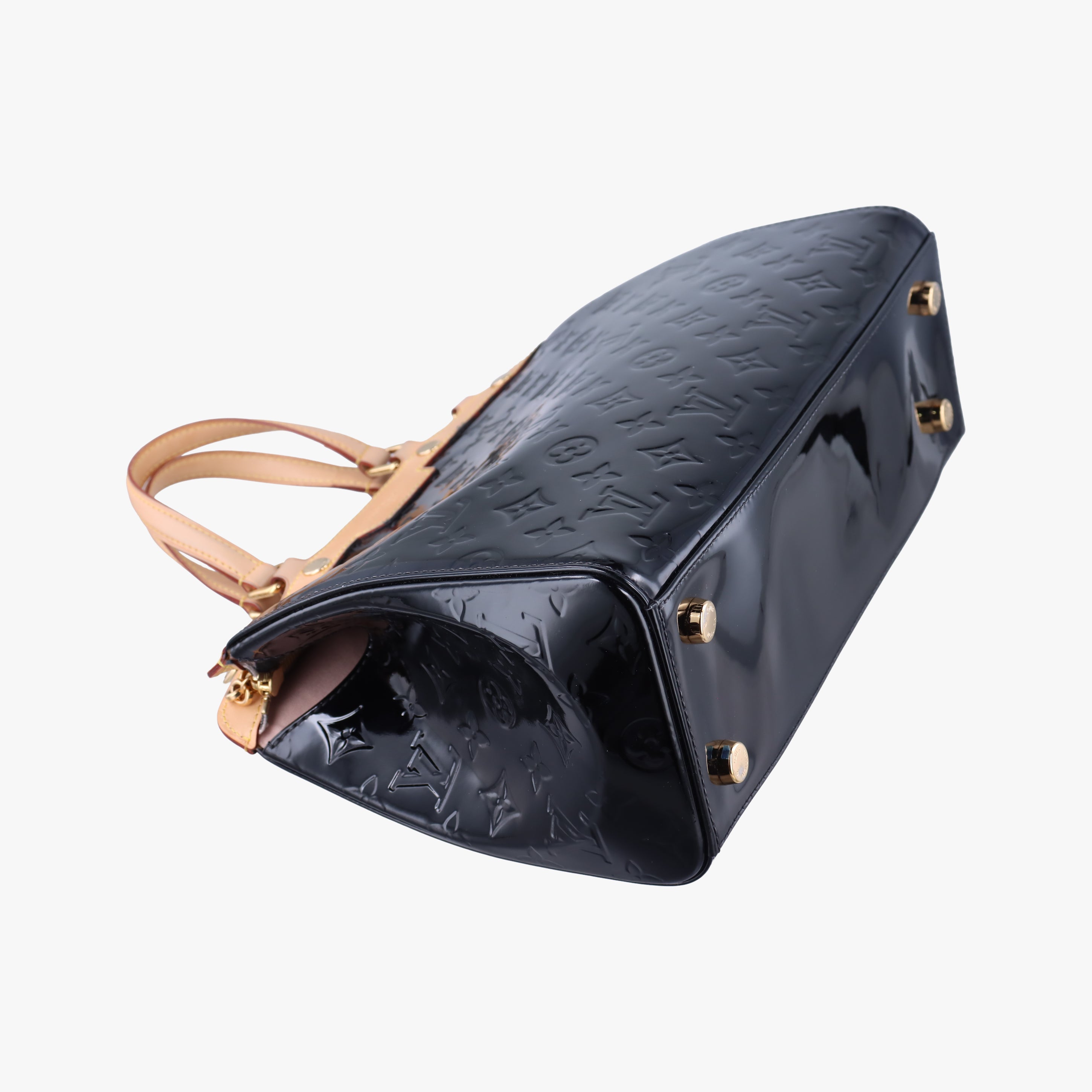 Pre-owned Louis Vuitton Brea MM tail d'ombre Vernis  shoulderbag | stylenewstar