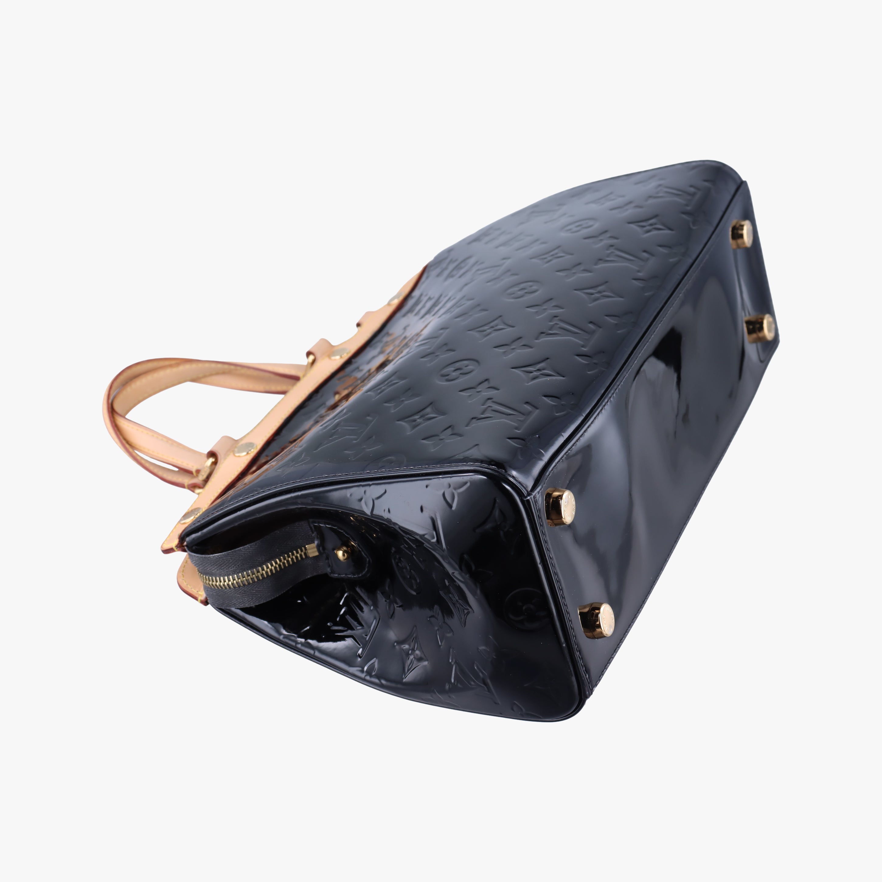 Pre-owned Louis Vuitton Brea MM tail d'ombre Vernis  shoulderbag | stylenewstar