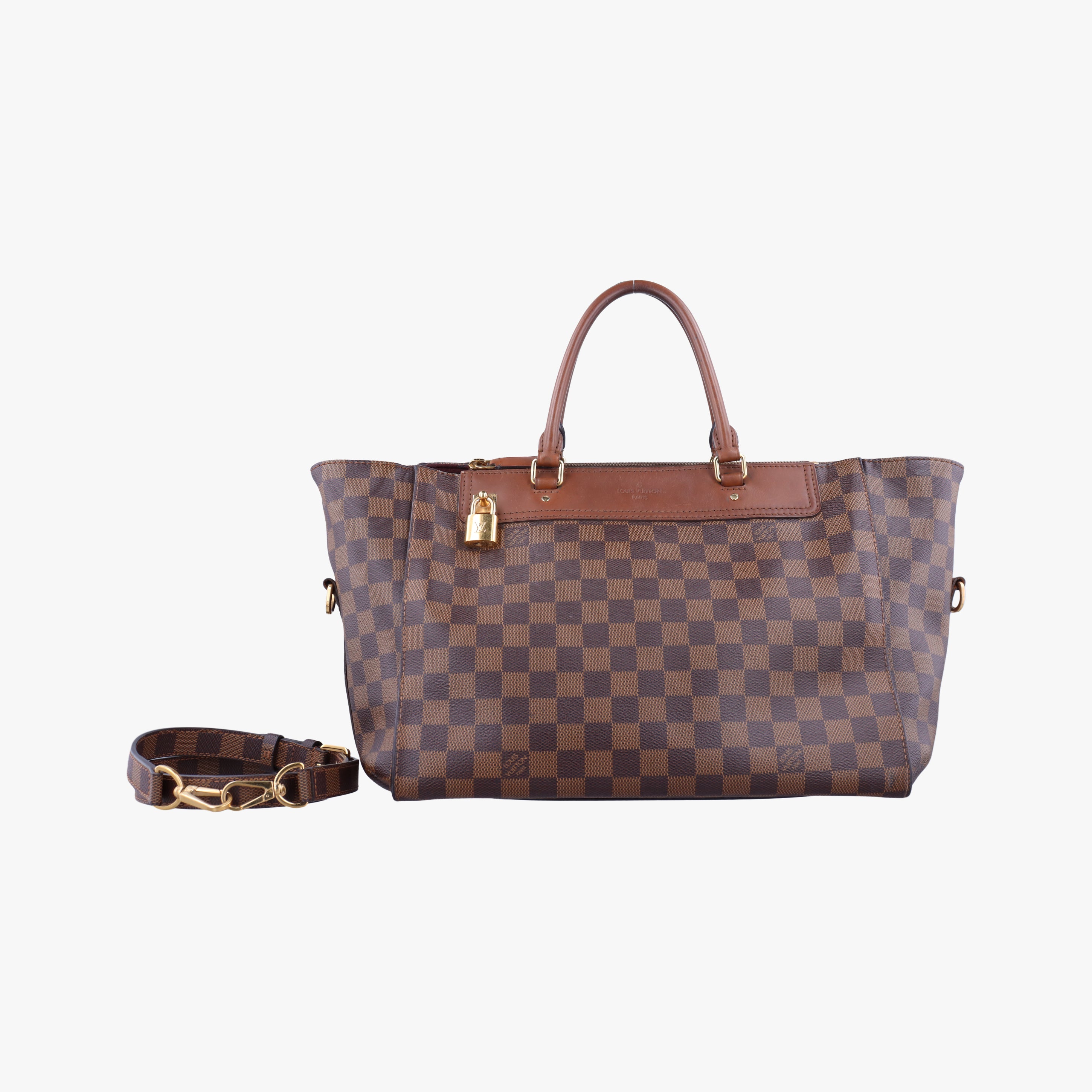 Pre-owned Louis Vuitton GREENWICH EBENE Damier Canvas N41337 shoulderbag | stylenewstar
