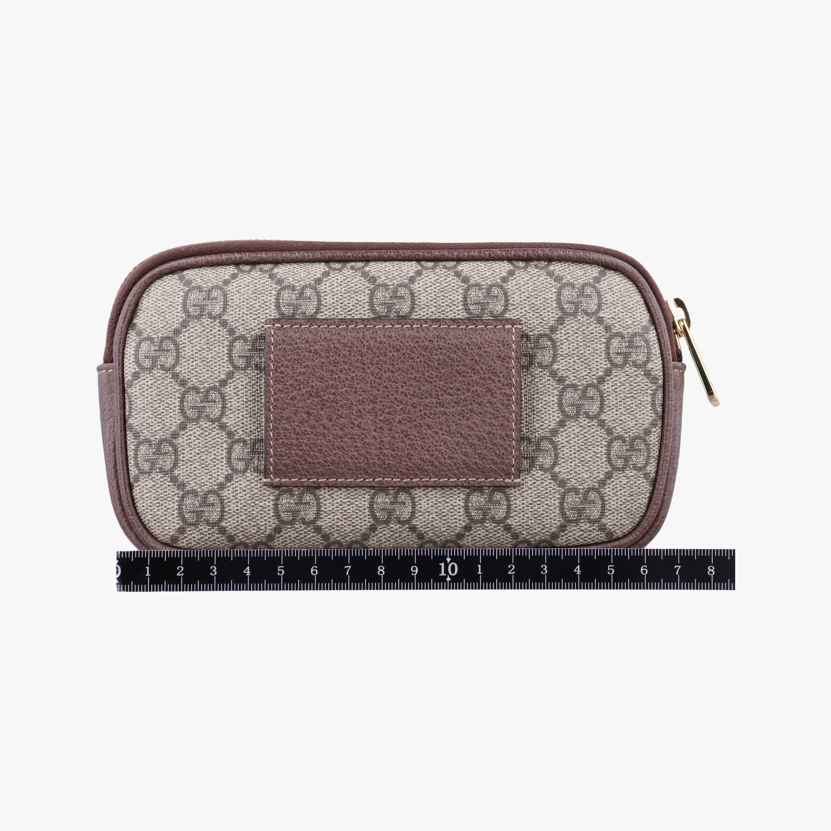 Pre-owned Gucci Ophidia Brown PVC coated canvas 519308 bum bag/waist bag | stylenewstar