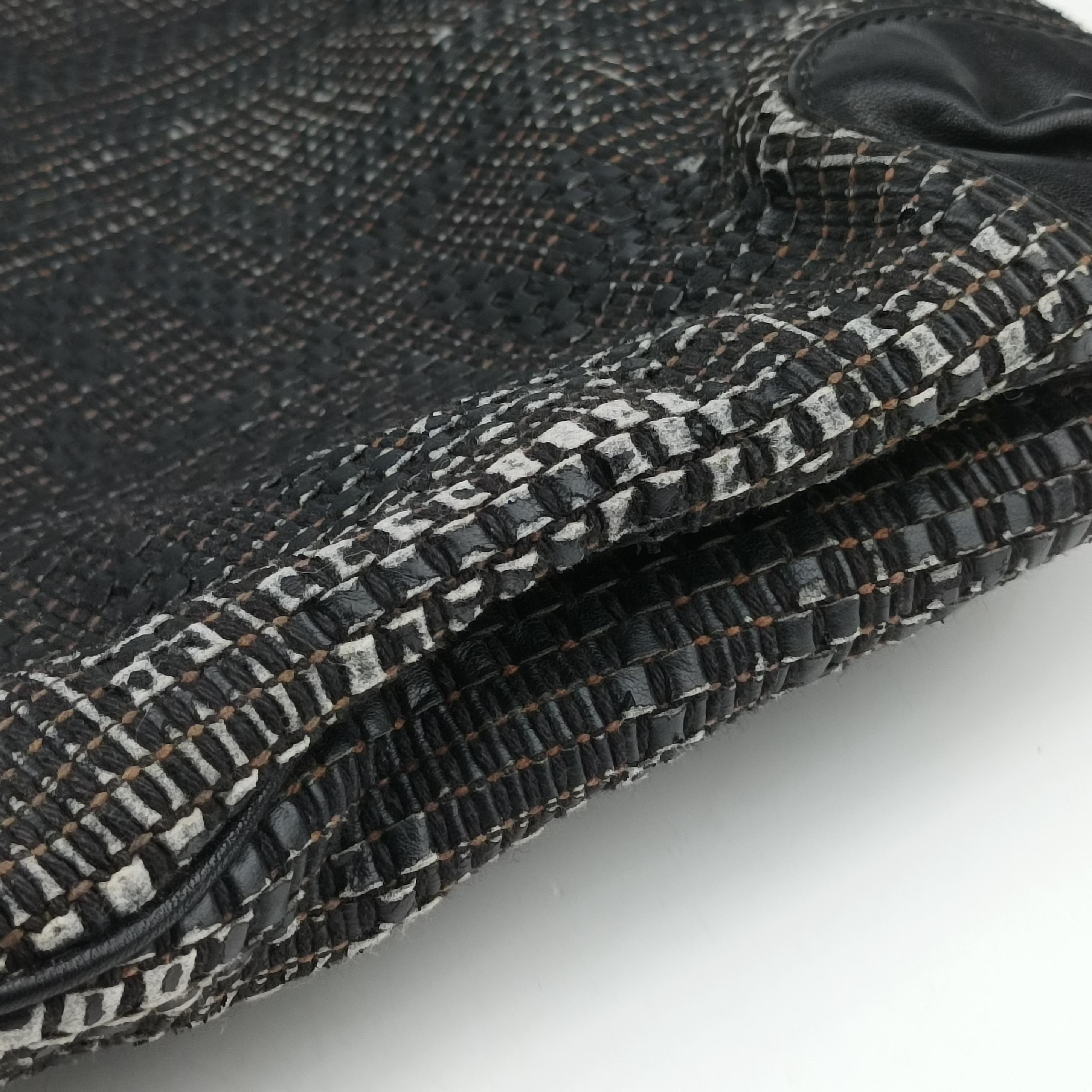 Pre-owned Fendi Forever Hobo Black PVC Coated Canvas 8BR605 handbag | stylenewstar