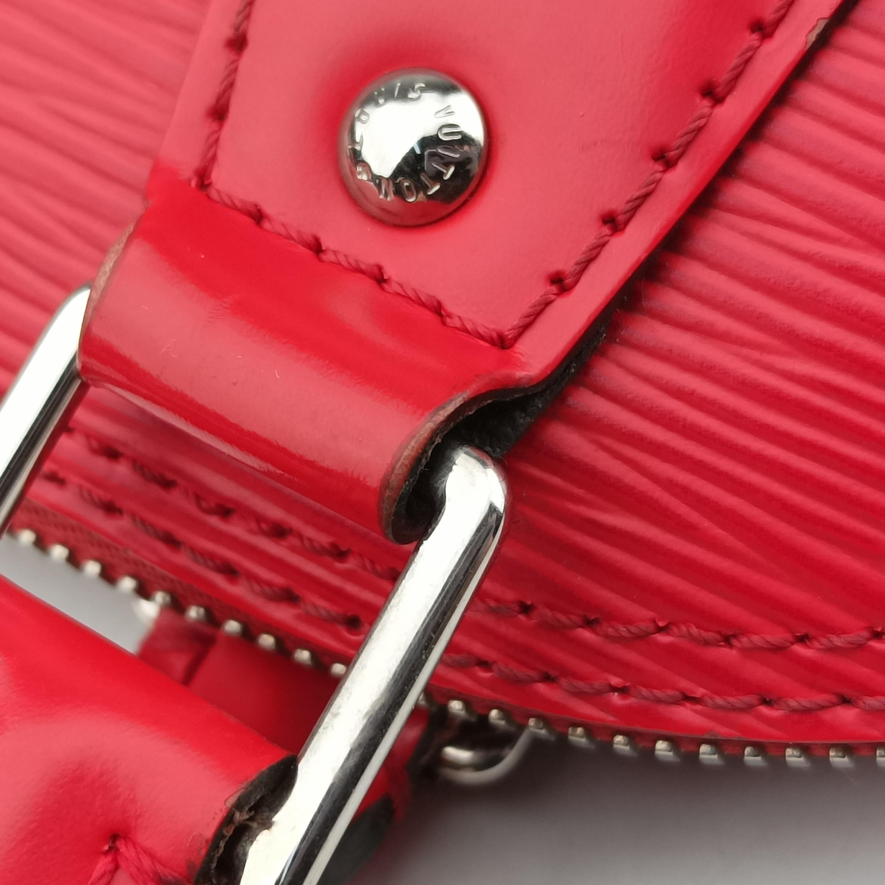 Pre-owned Louis Vuitton Alma BB COQUELICOT Epi M41160 shoulderbag | stylenewstar