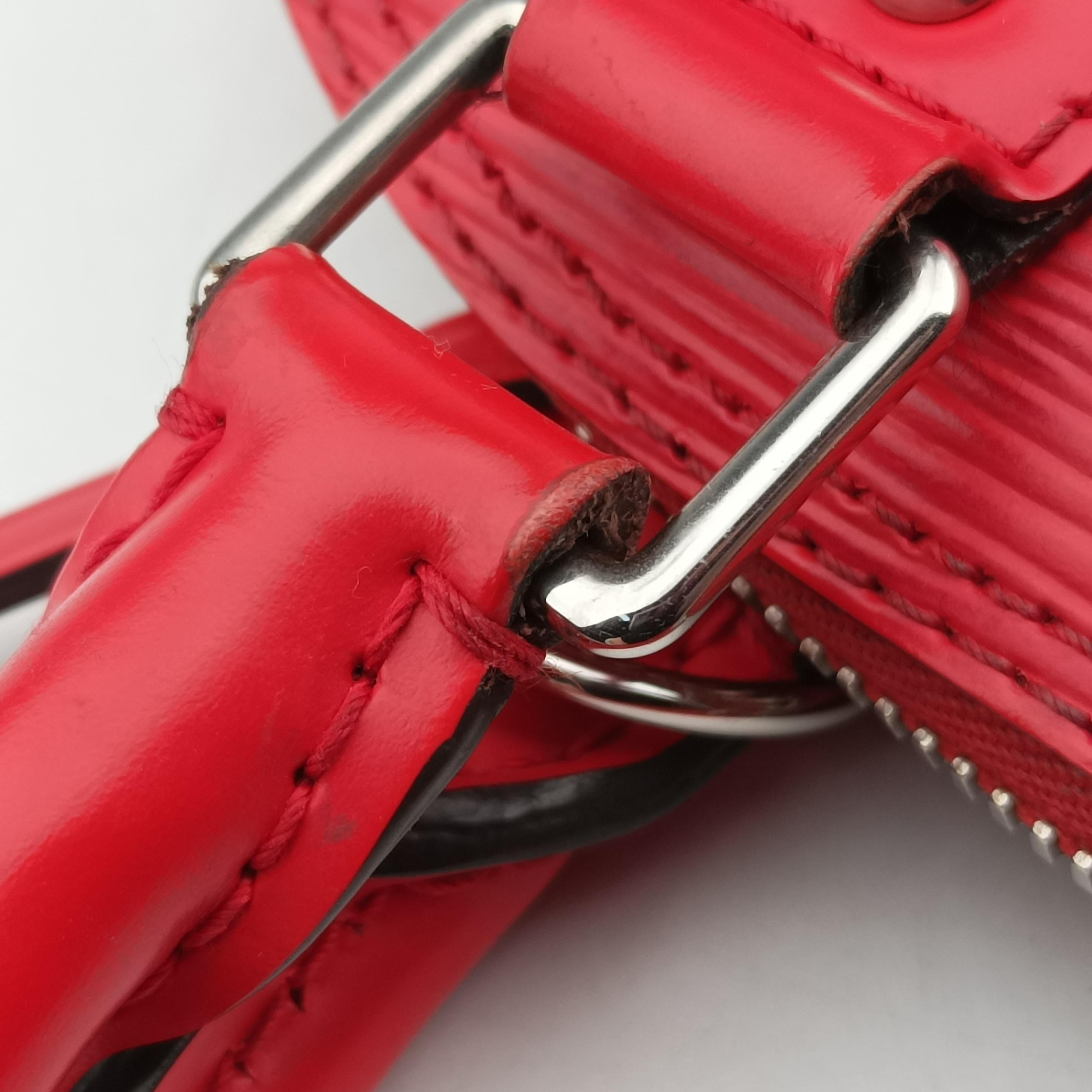 Pre-owned Louis Vuitton Alma BB COQUELICOT Epi M41160 shoulderbag | stylenewstar