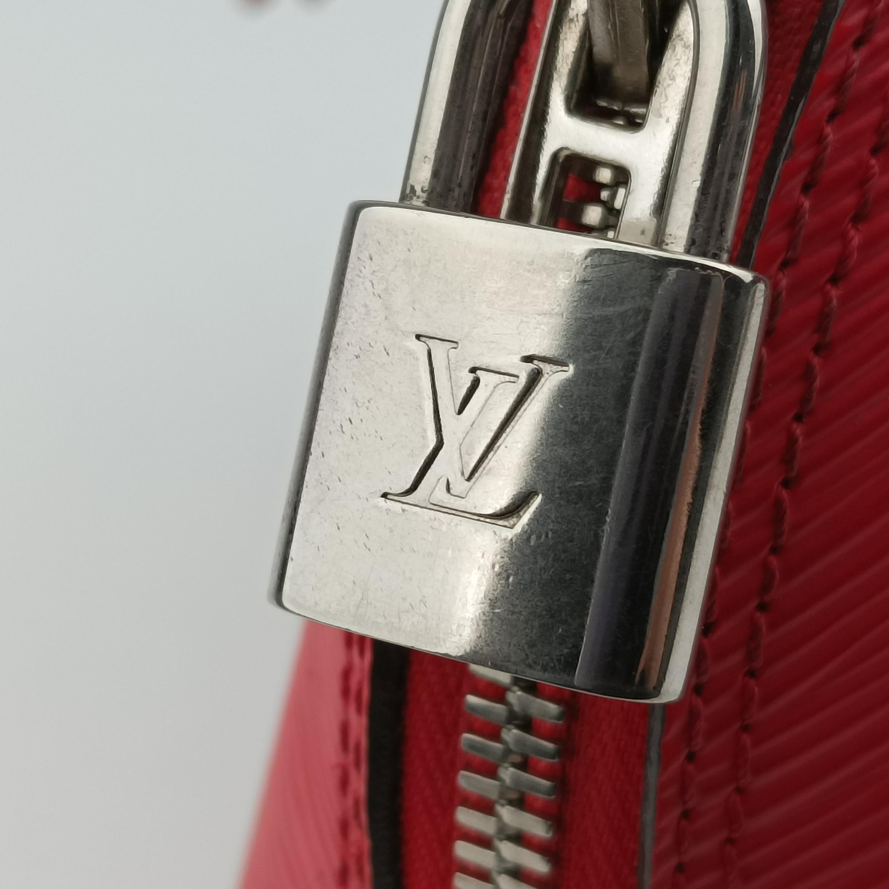 Pre-owned Louis Vuitton Alma BB COQUELICOT Epi M41160 shoulderbag | stylenewstar