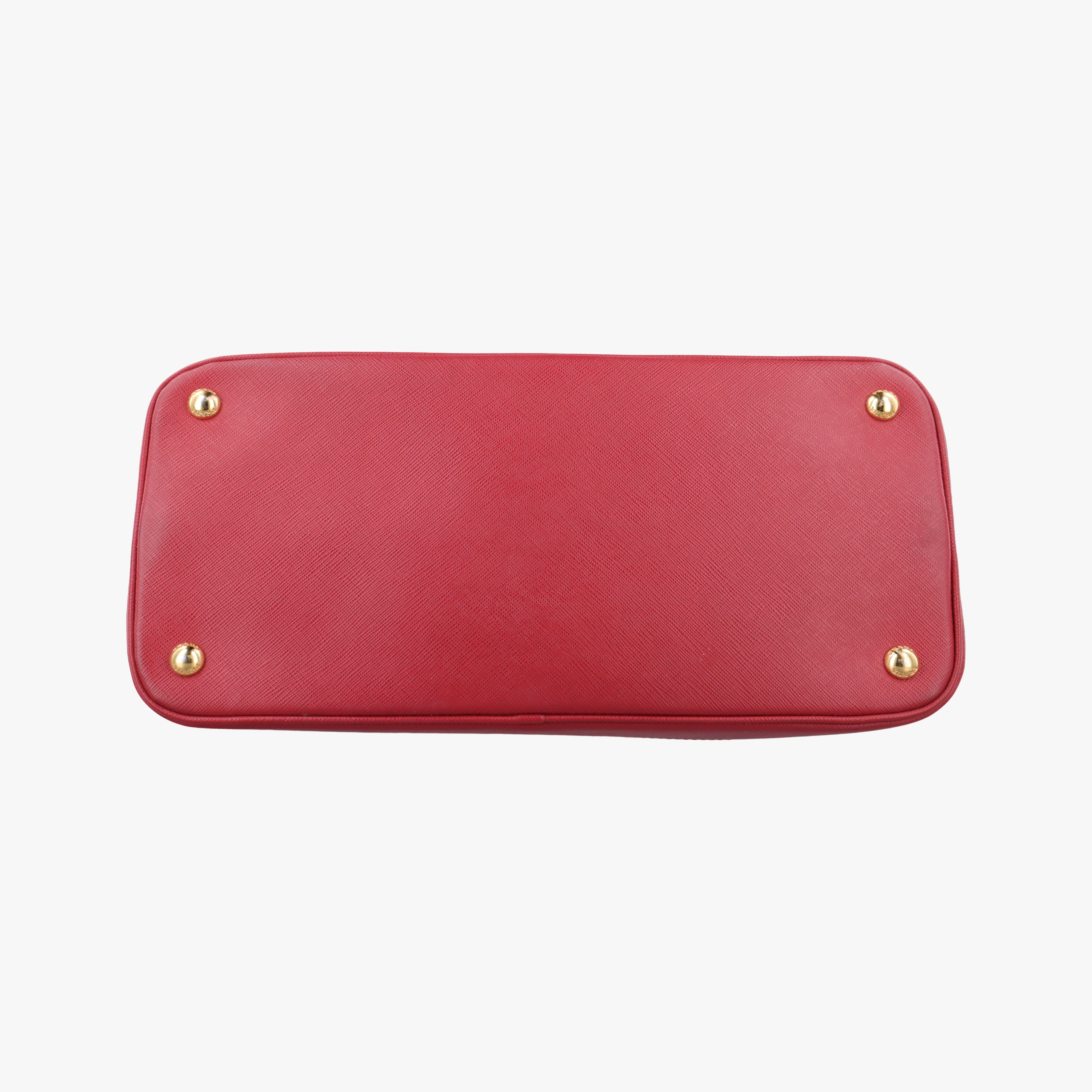 Vintage Prada Promenade Red SAFFIANO Leather BN2558 handbag | stylenewstar