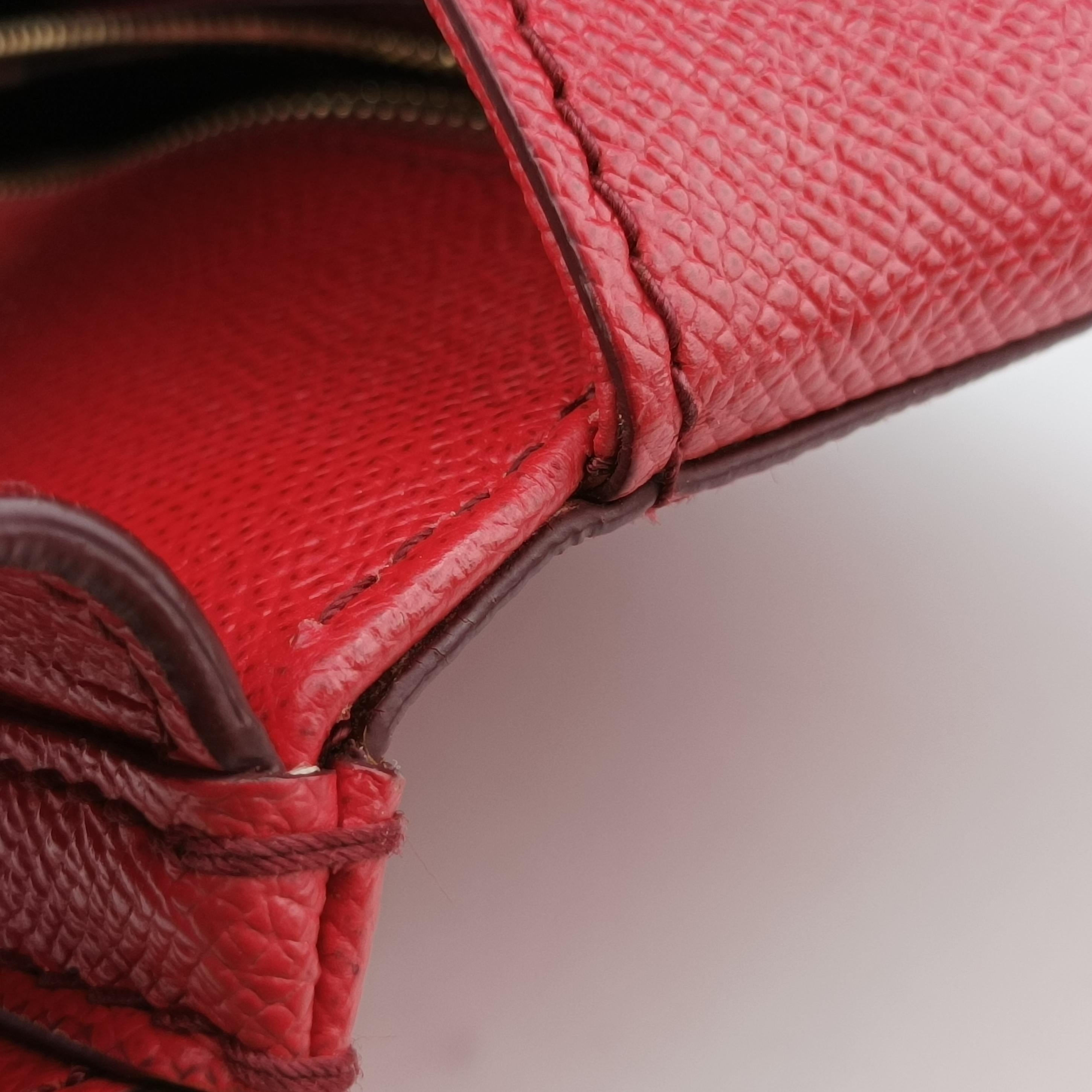 Secondhand Dolce & Gabbana SICILY Red Leather  handbag | stylenewstar
