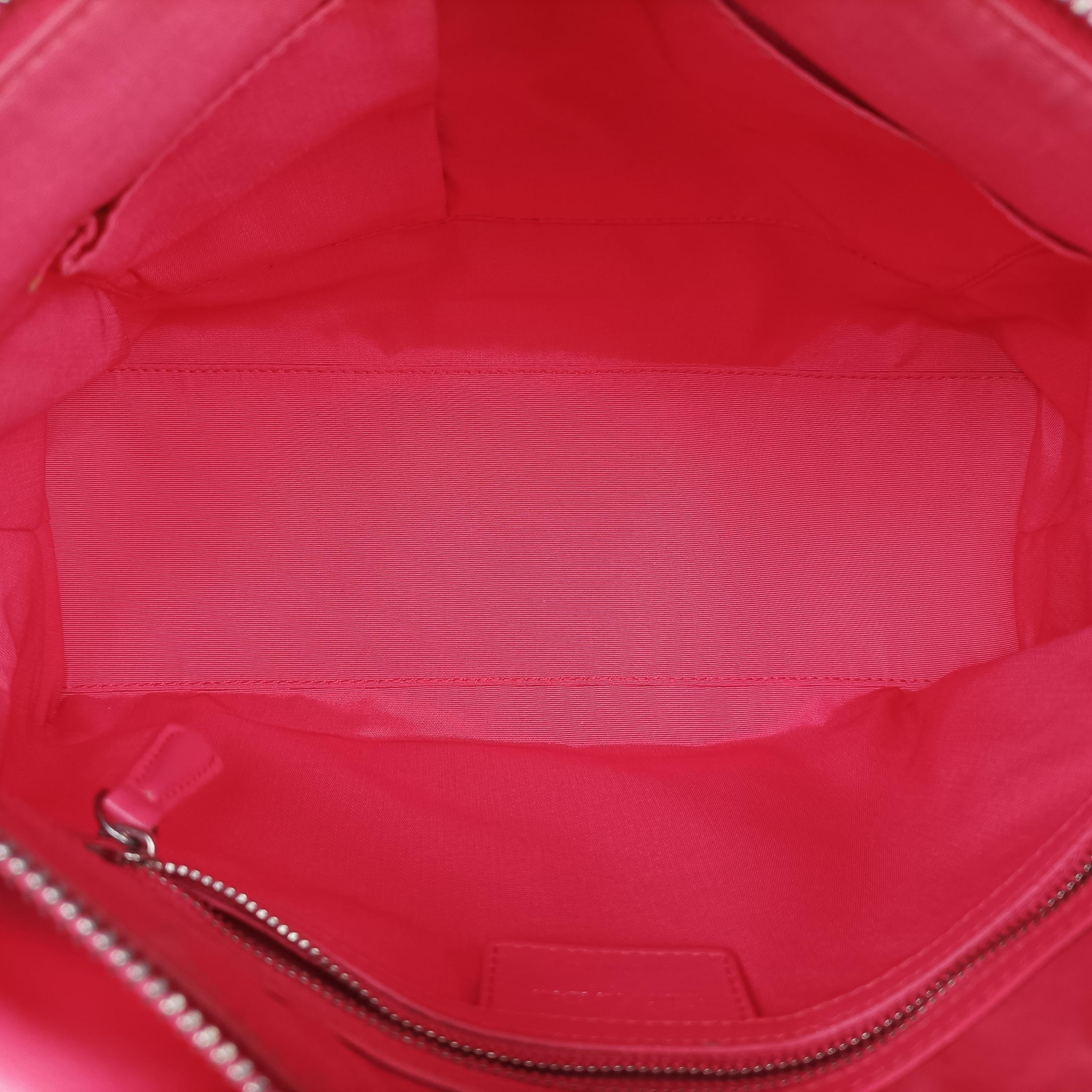 Pre-owned Christian Dior Granville Rose lambskin  shoulderbag | stylenewstar
