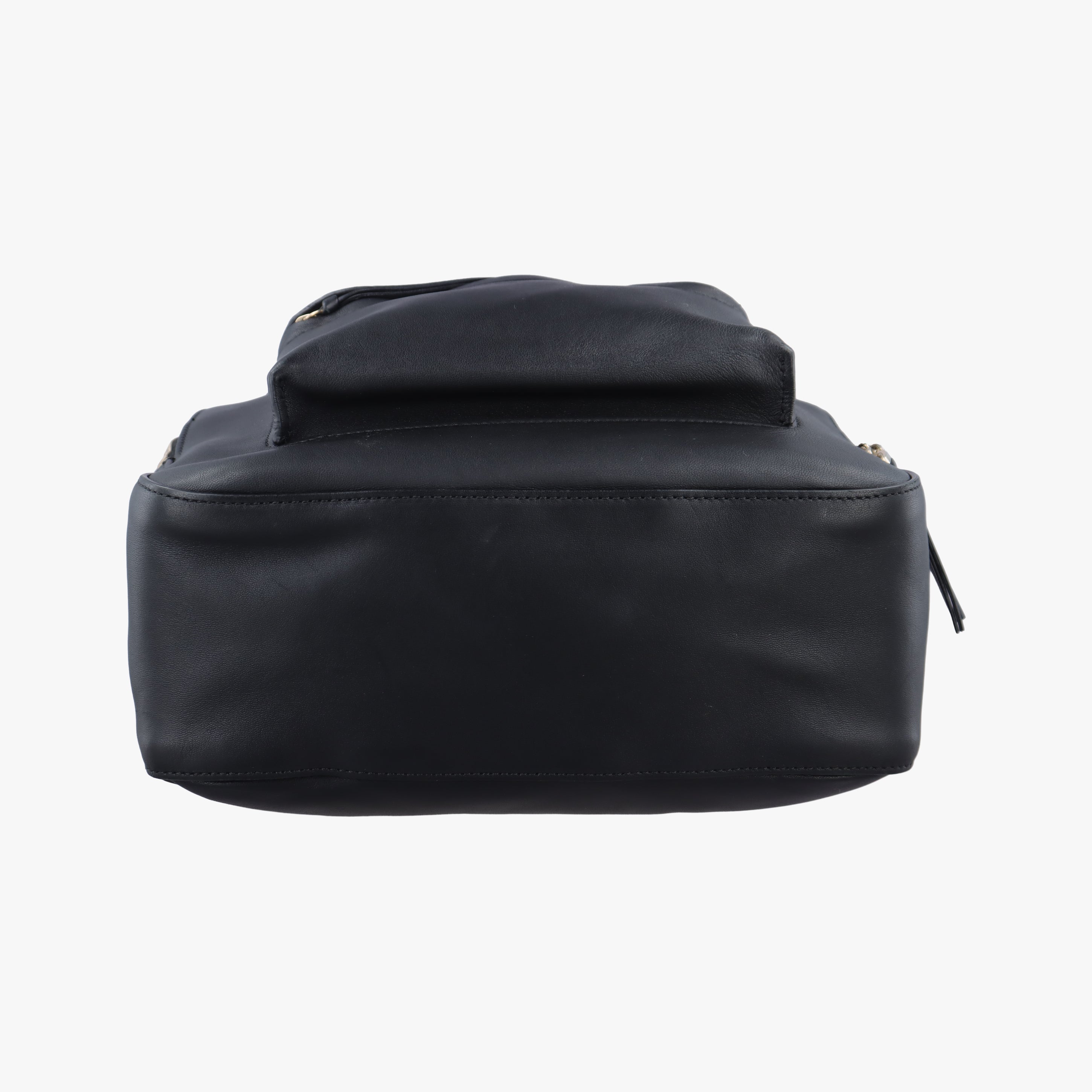 Secondhand VERSACE La Medusa Black Leather  backpack/rucksack | stylenewstar