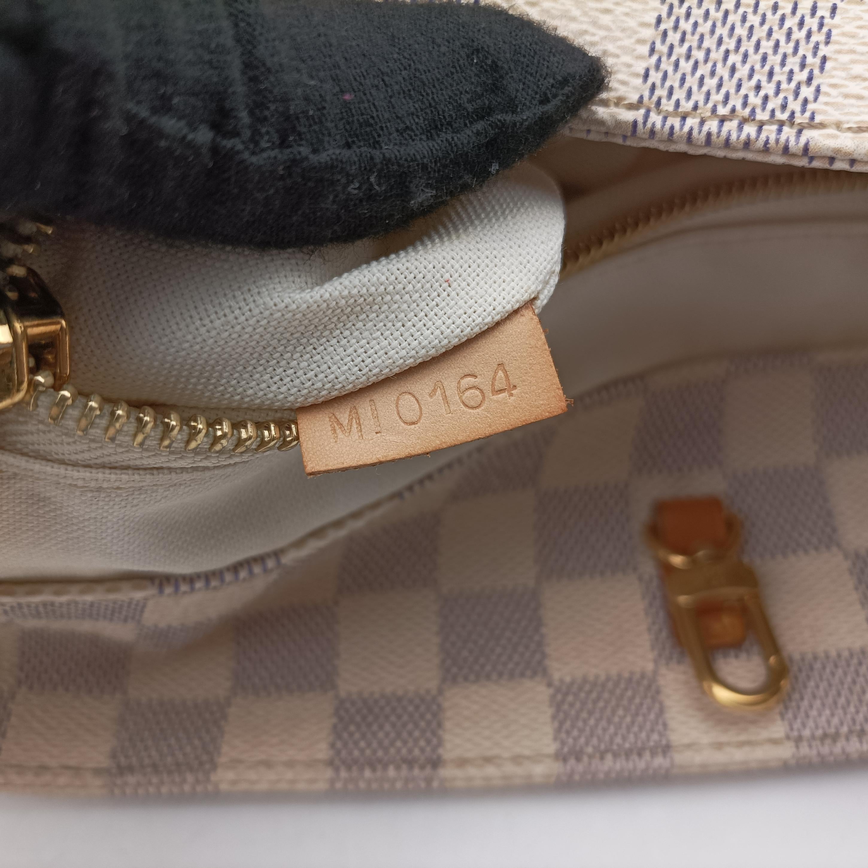 Vintage Louis Vuitton Cabas MM Azur Damier Canvas N41375 shoulderbag | stylenewstar
