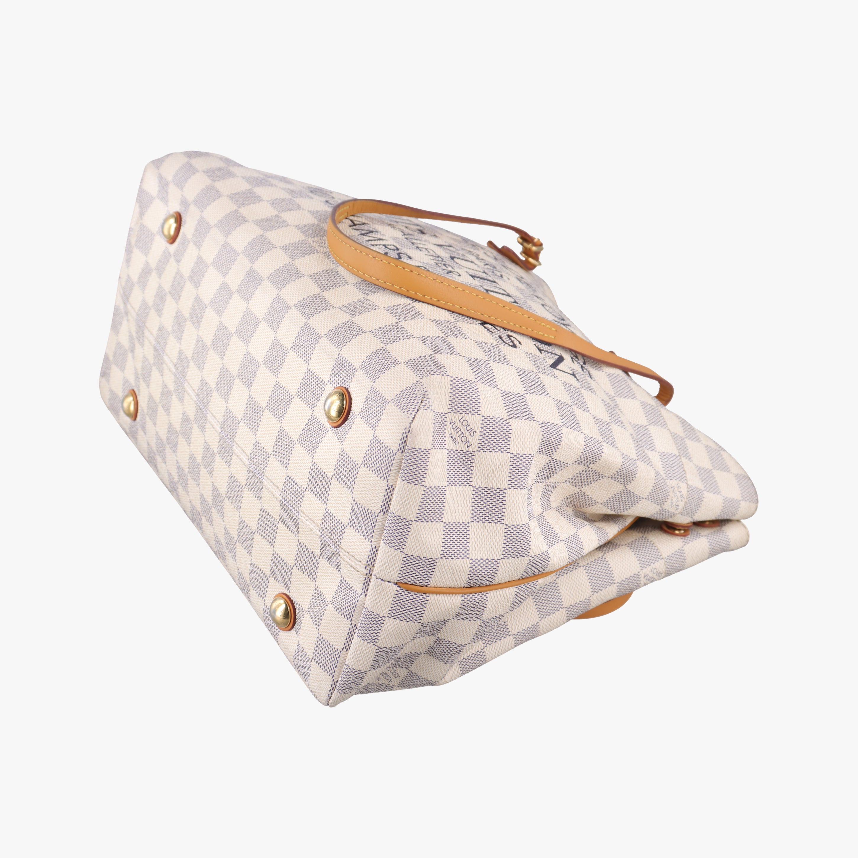 Vintage Louis Vuitton Cabas MM Azur Damier Canvas N41375 shoulderbag | stylenewstar