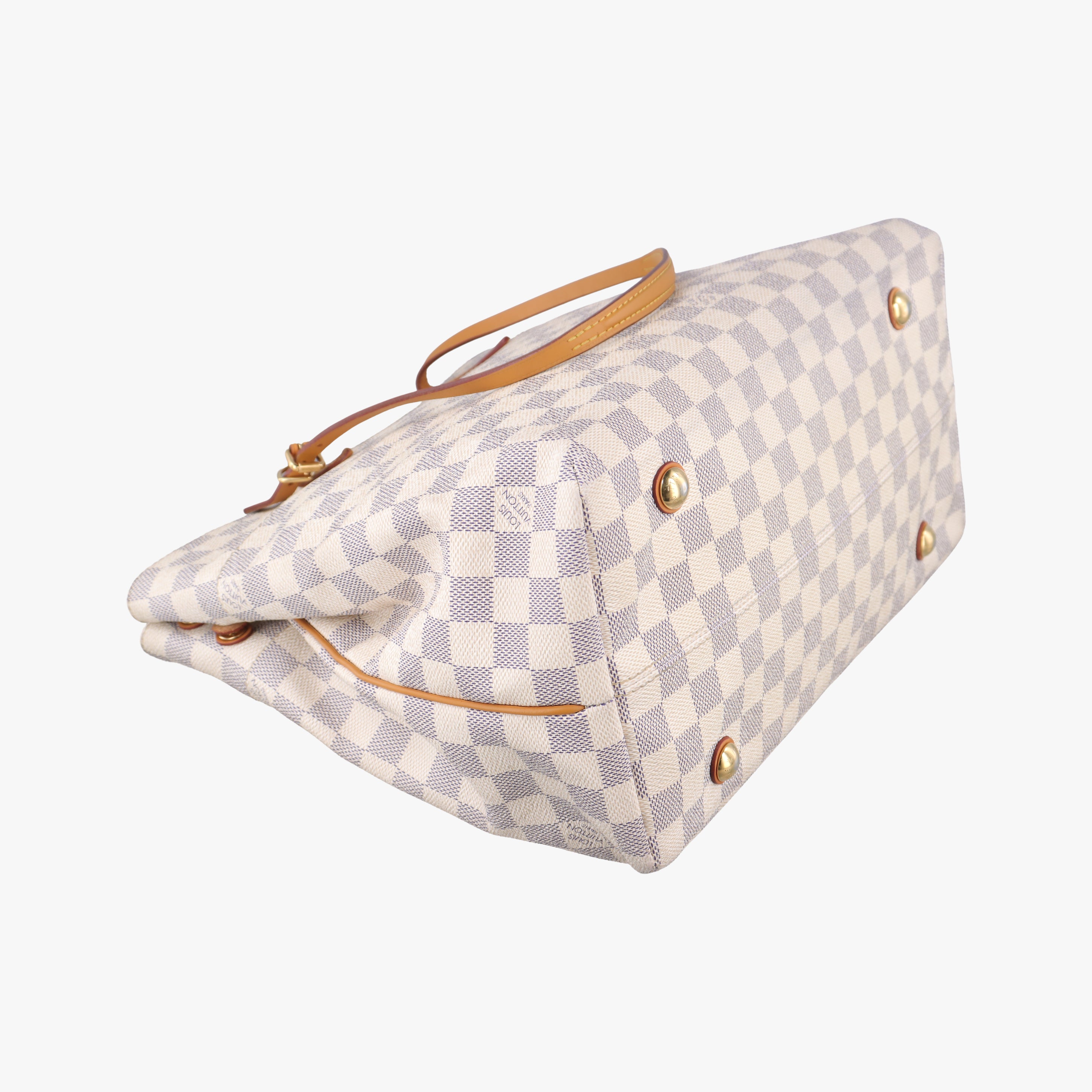 Vintage Louis Vuitton Cabas MM Azur Damier Canvas N41375 shoulderbag | stylenewstar