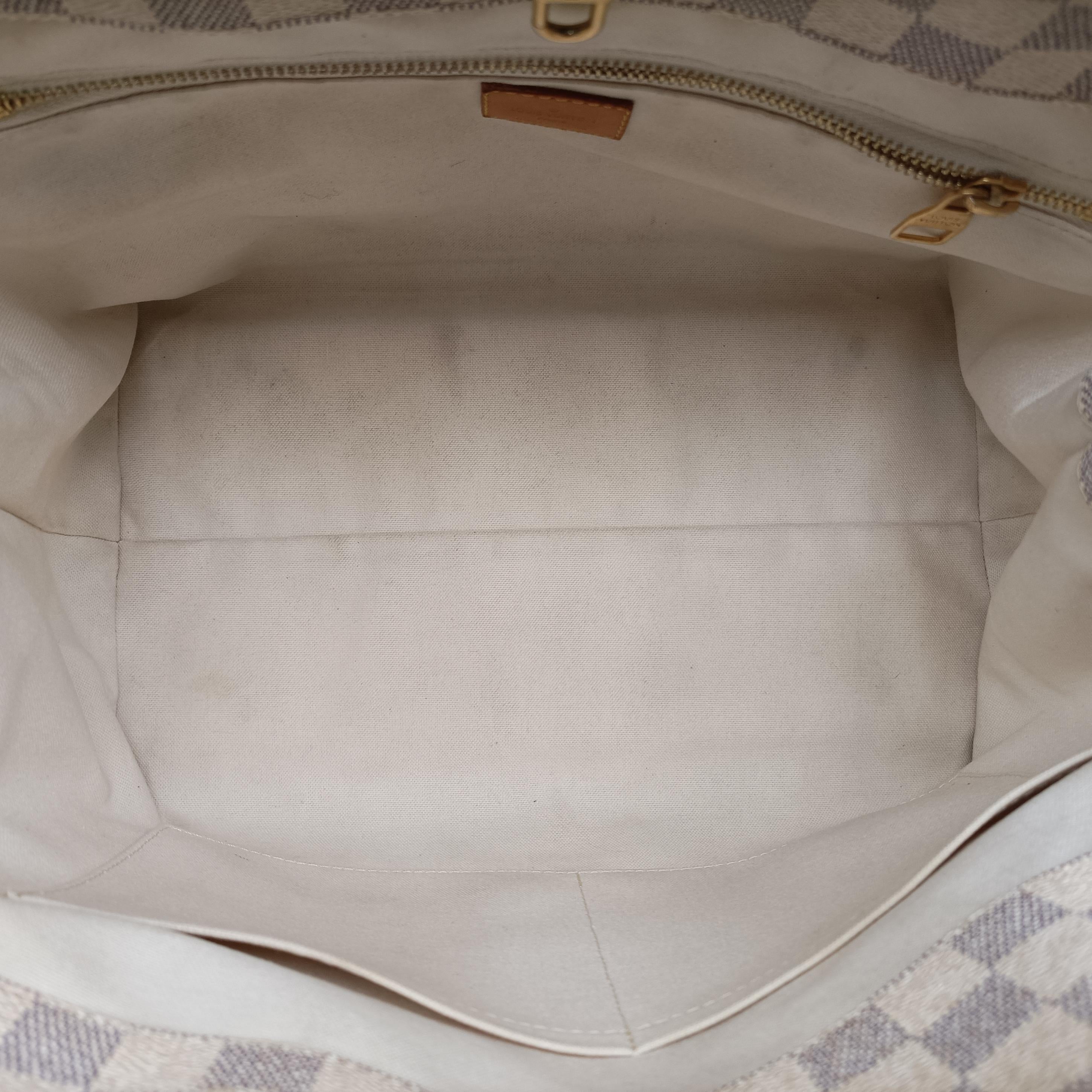 Vintage Louis Vuitton Cabas MM Azur Damier Canvas N41375 shoulderbag | stylenewstar