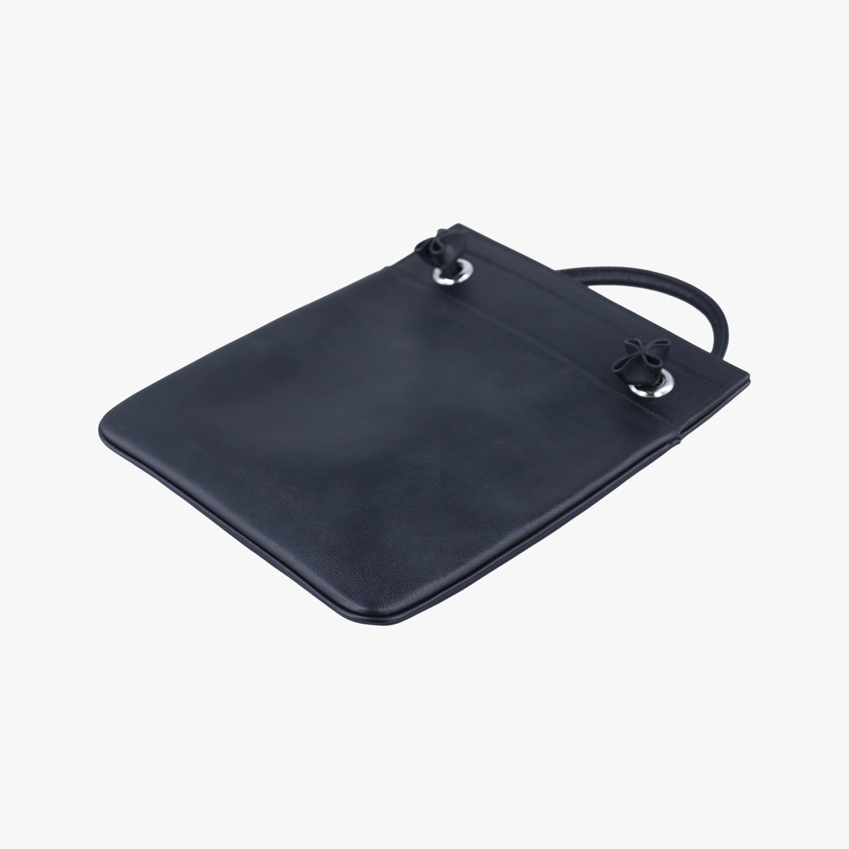 Vintage Hermes Sac Aline mini Black leather  shoulderbag | stylenewstar