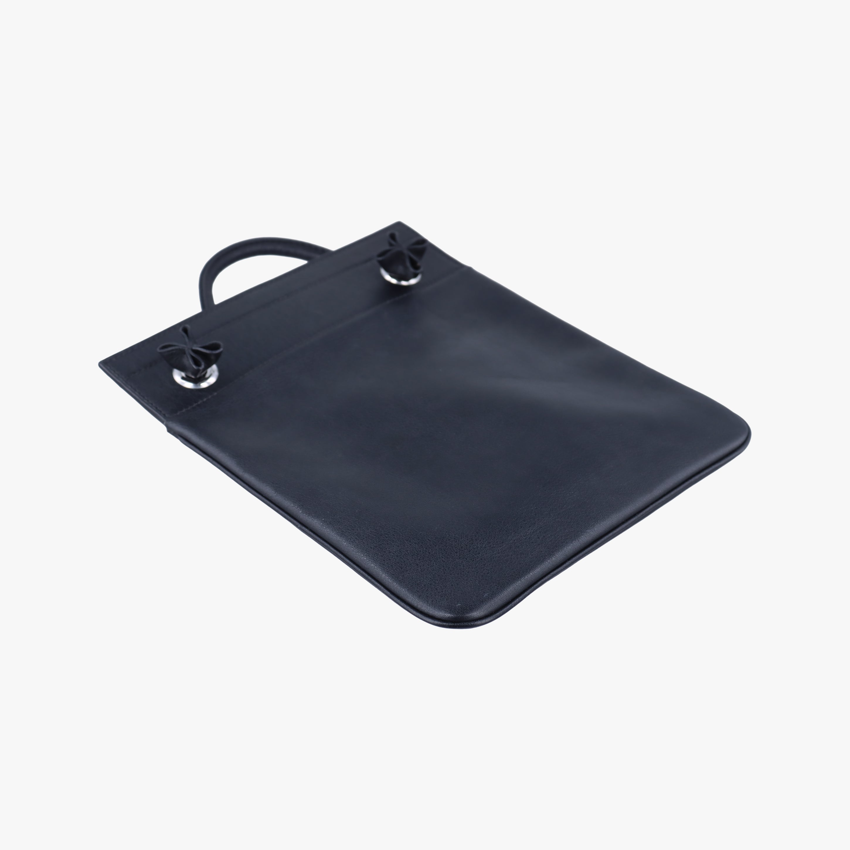 Vintage Hermes Sac Aline mini Black leather  shoulderbag | stylenewstar