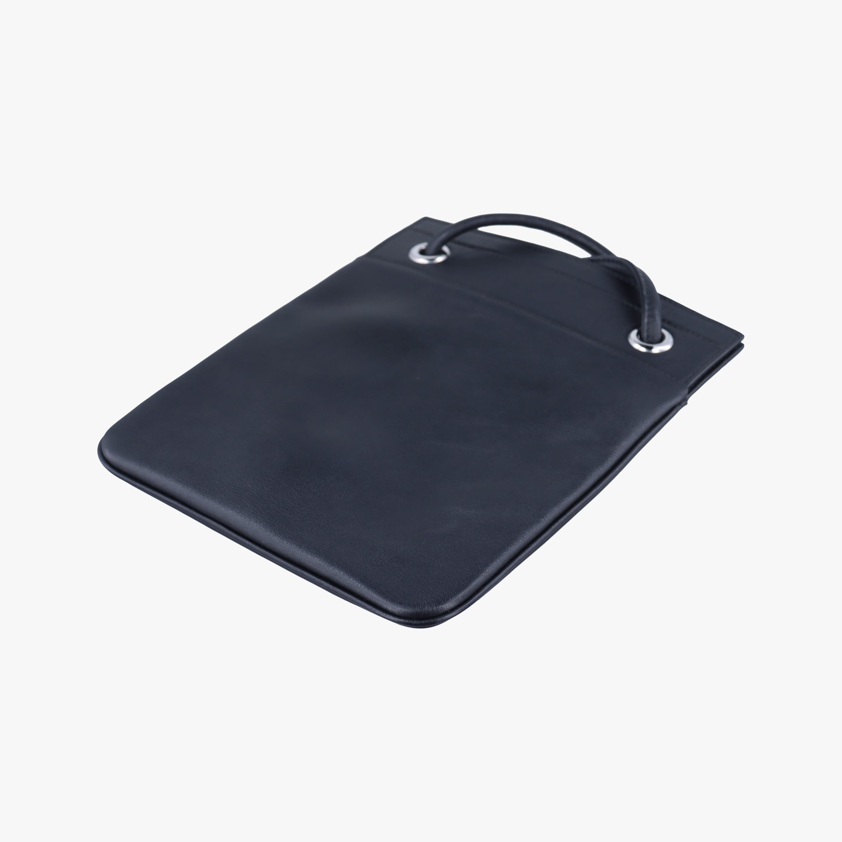 Vintage Hermes Sac Aline mini Black leather  shoulderbag | stylenewstar