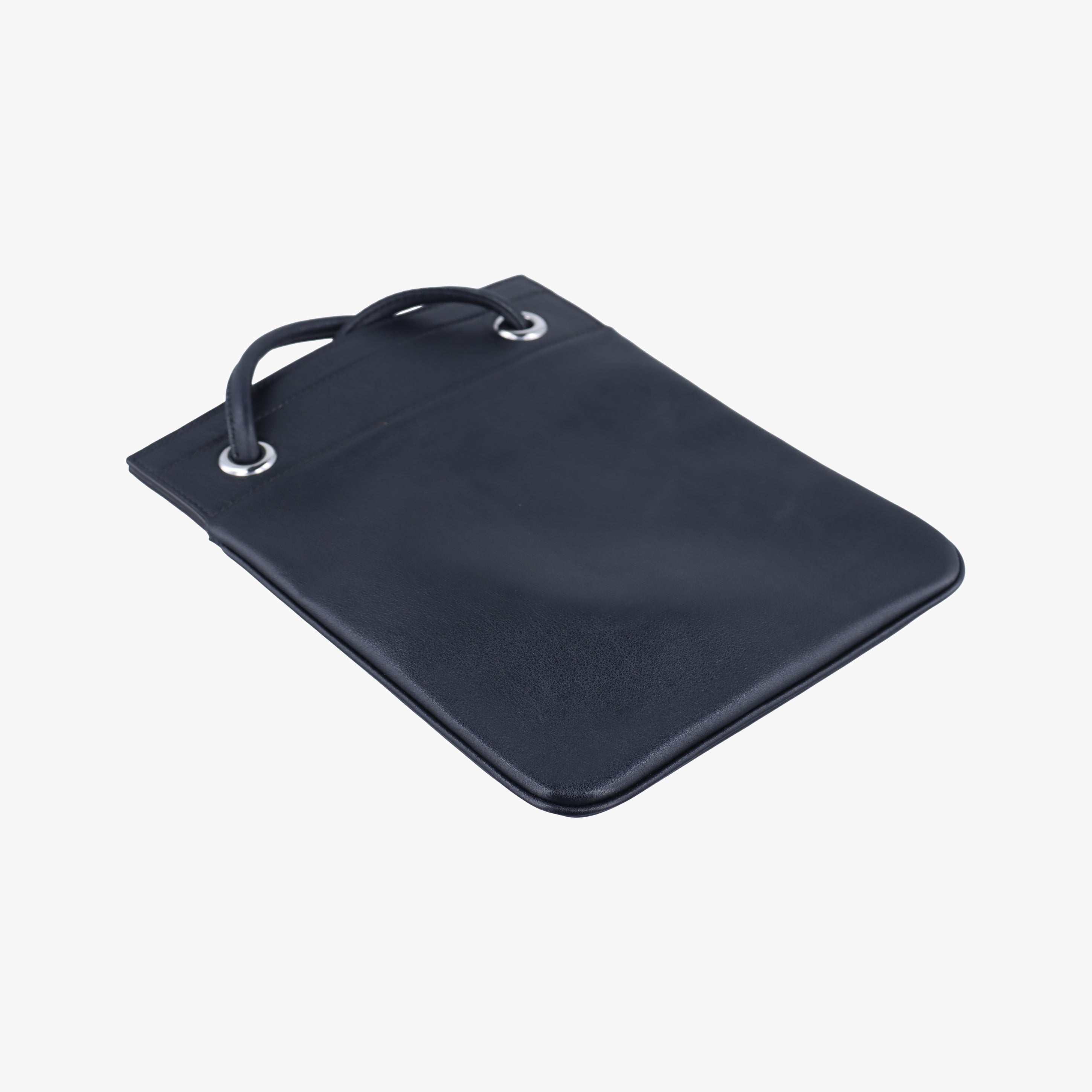 Vintage Hermes Sac Aline mini Black leather  shoulderbag | stylenewstar
