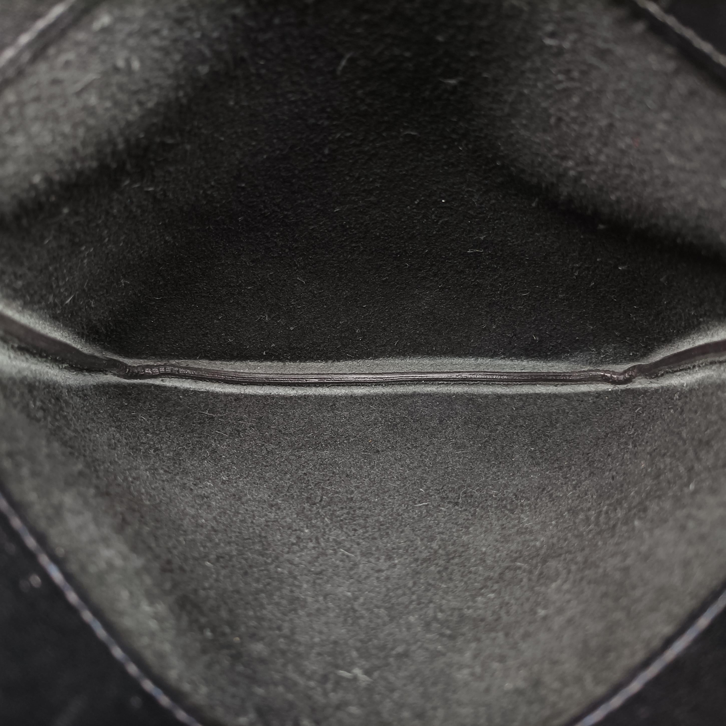 Vintage Hermes Sac Aline mini Black leather  shoulderbag | stylenewstar