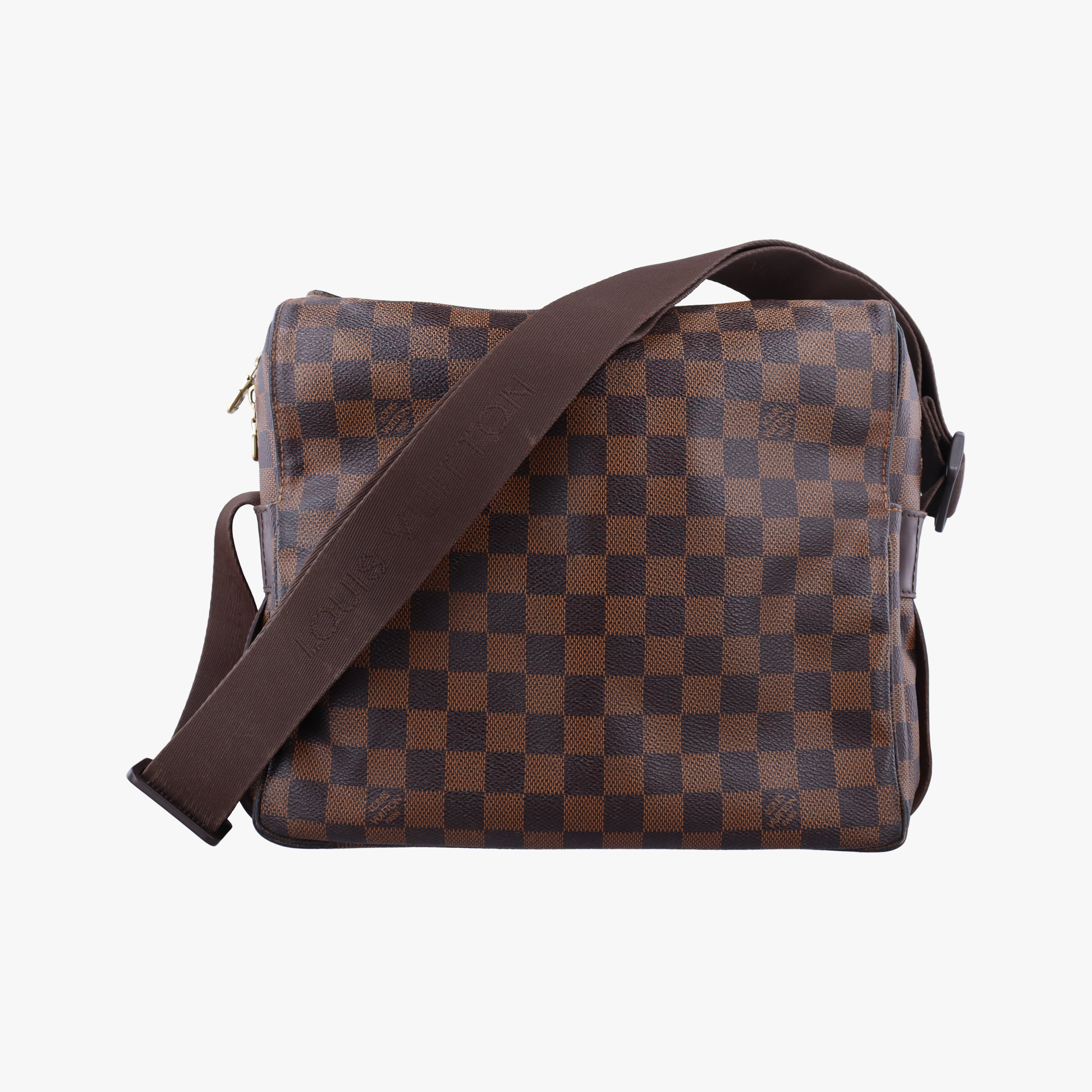 Secondhand Louis Vuitton NAVIGLIO EBENE Damier Canvas N45255 shoulderbag | stylenewstar