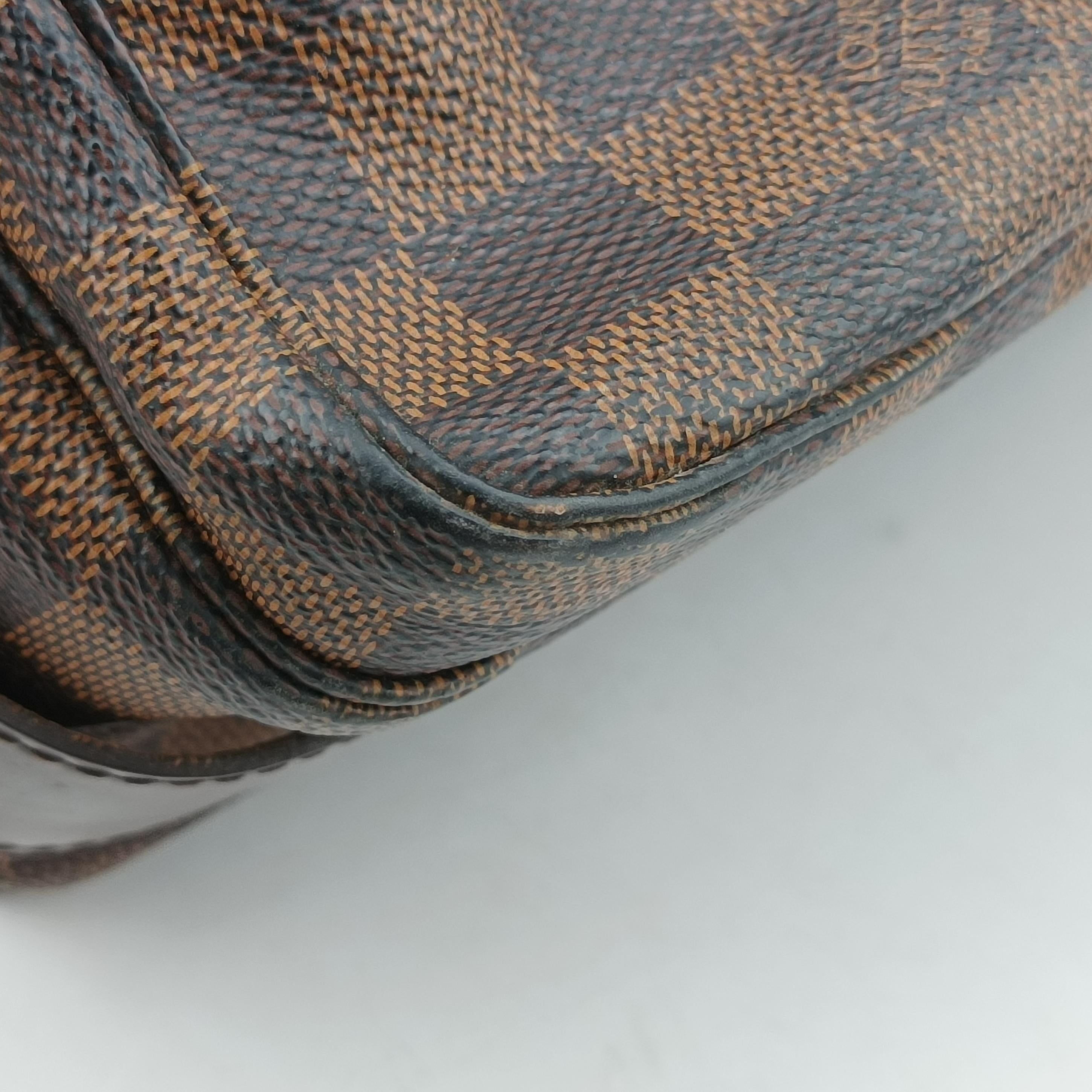 Secondhand Louis Vuitton NAVIGLIO EBENE Damier Canvas N45255 shoulderbag | stylenewstar