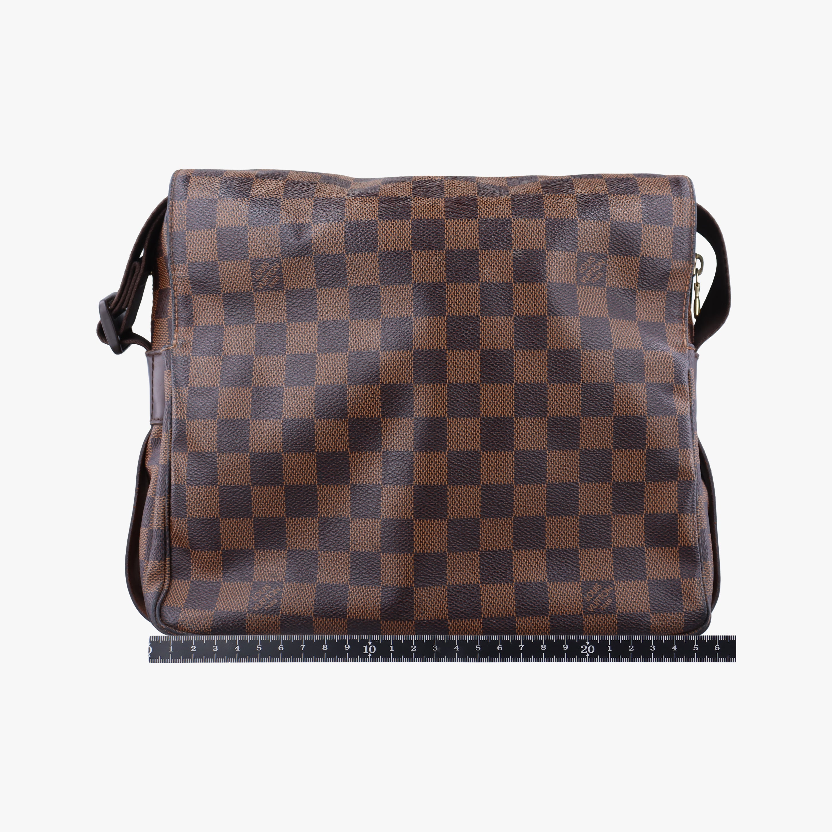 Secondhand Louis Vuitton NAVIGLIO EBENE Damier Canvas N45255 shoulderbag | stylenewstar