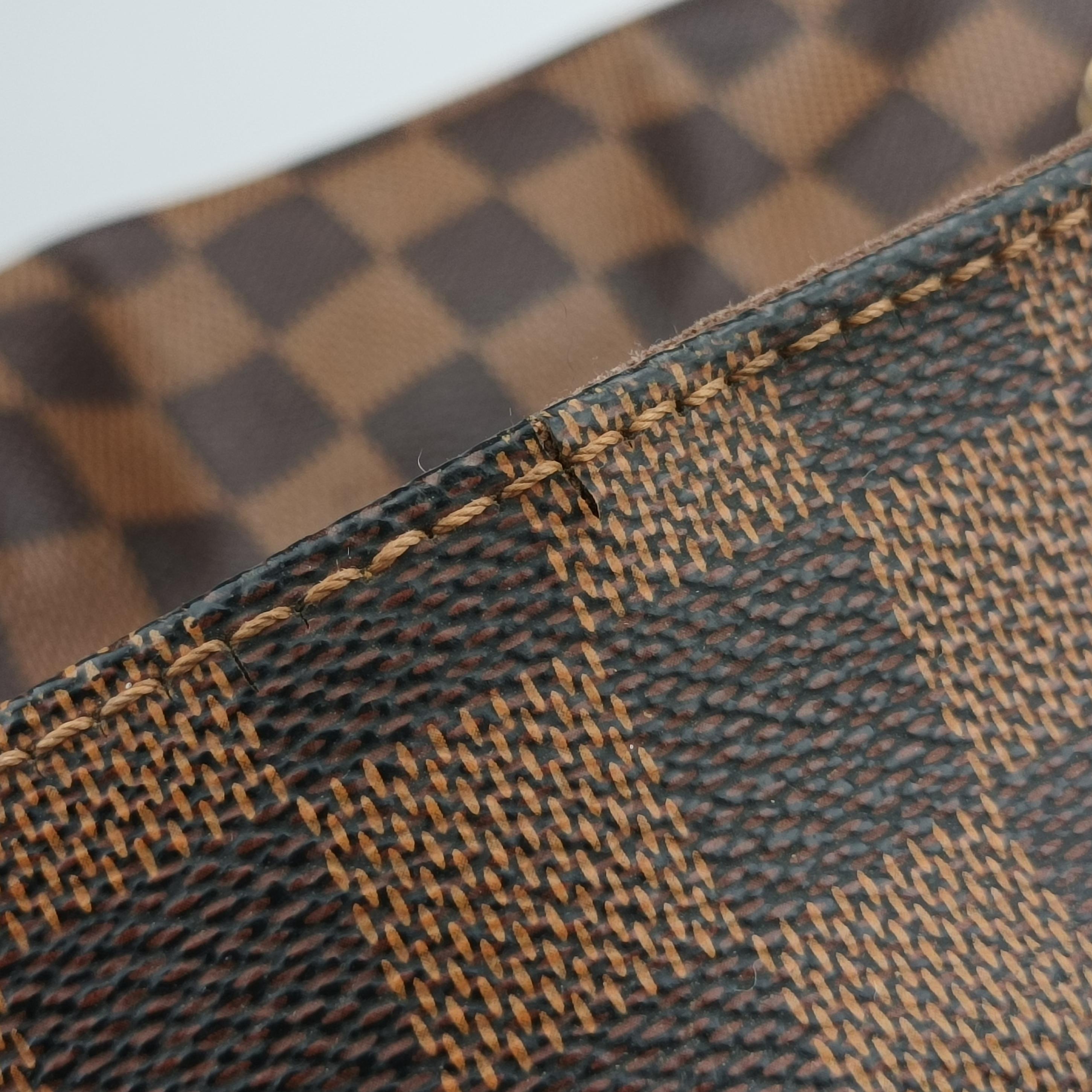 Secondhand Louis Vuitton NAVIGLIO EBENE Damier Canvas N45255 shoulderbag | stylenewstar