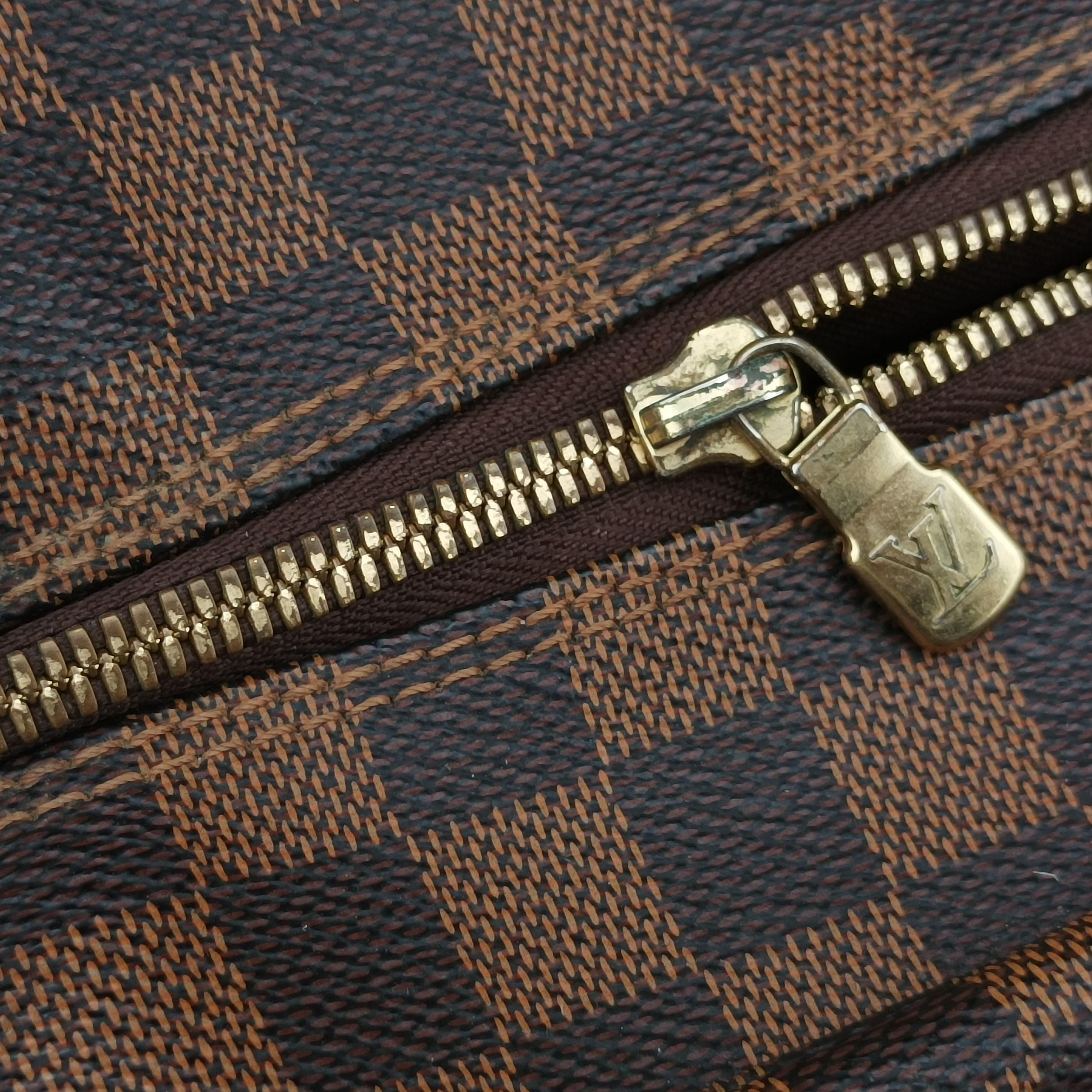 Secondhand Louis Vuitton NAVIGLIO EBENE Damier Canvas N45255 shoulderbag | stylenewstar