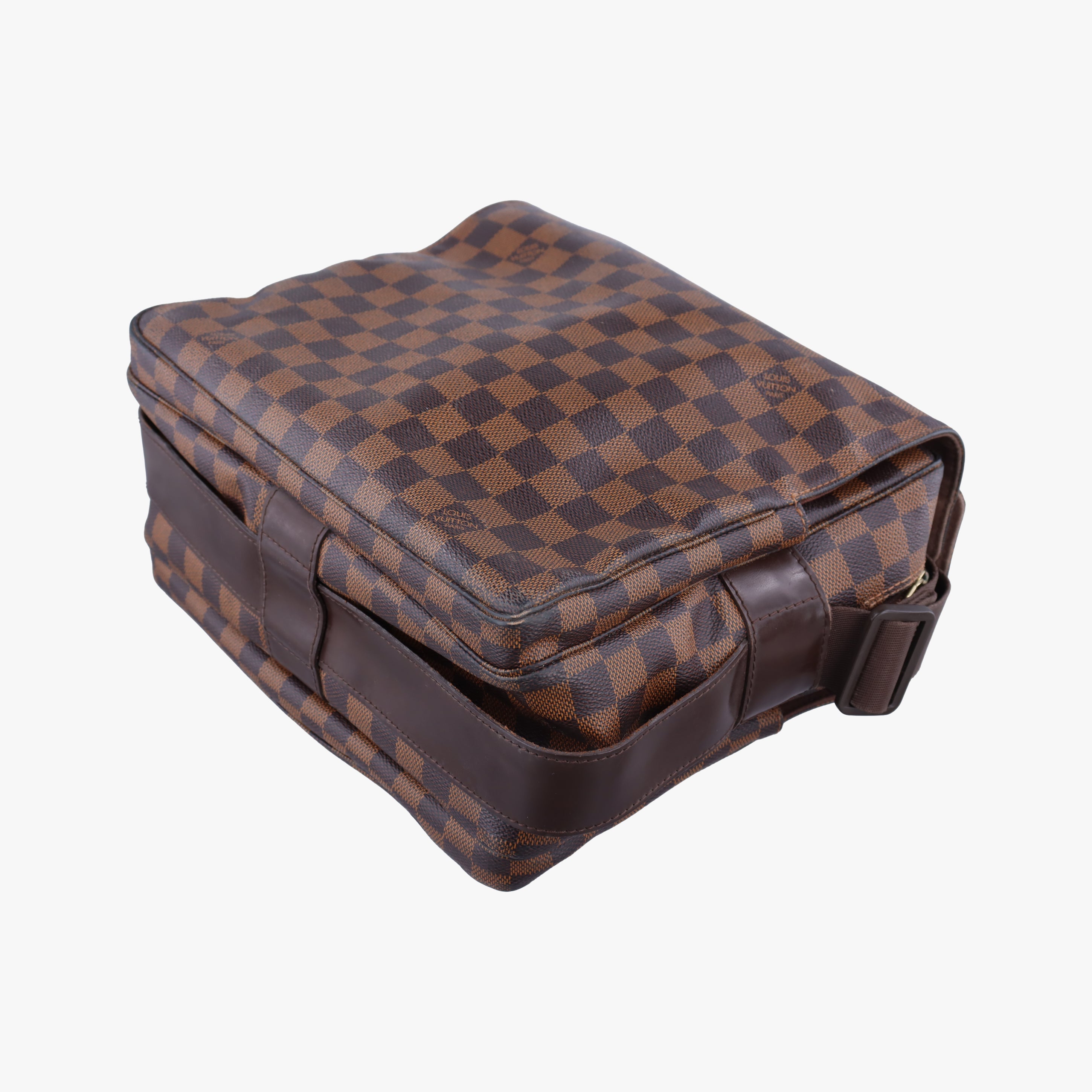 Secondhand Louis Vuitton NAVIGLIO EBENE Damier Canvas N45255 shoulderbag | stylenewstar