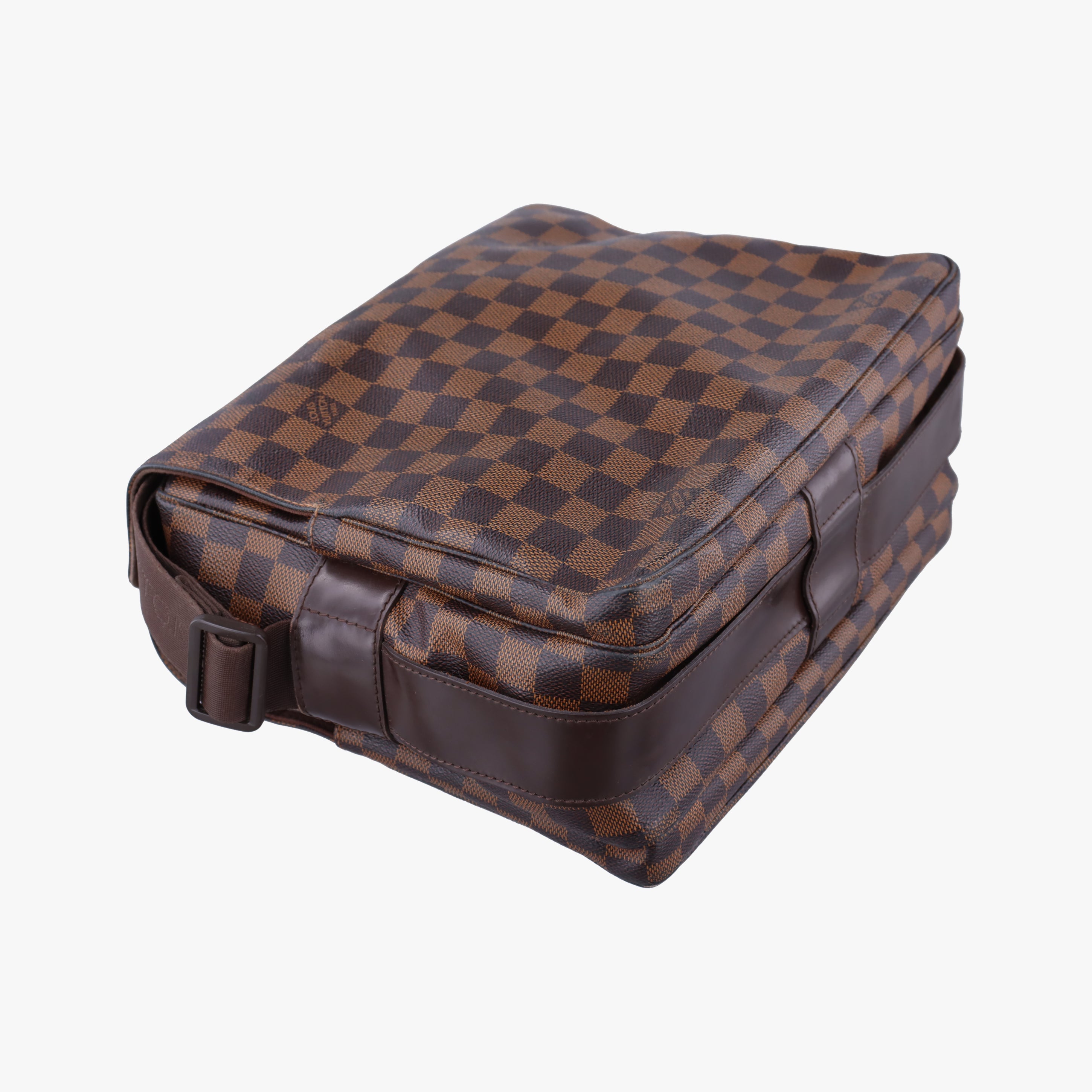 Secondhand Louis Vuitton NAVIGLIO EBENE Damier Canvas N45255 shoulderbag | stylenewstar