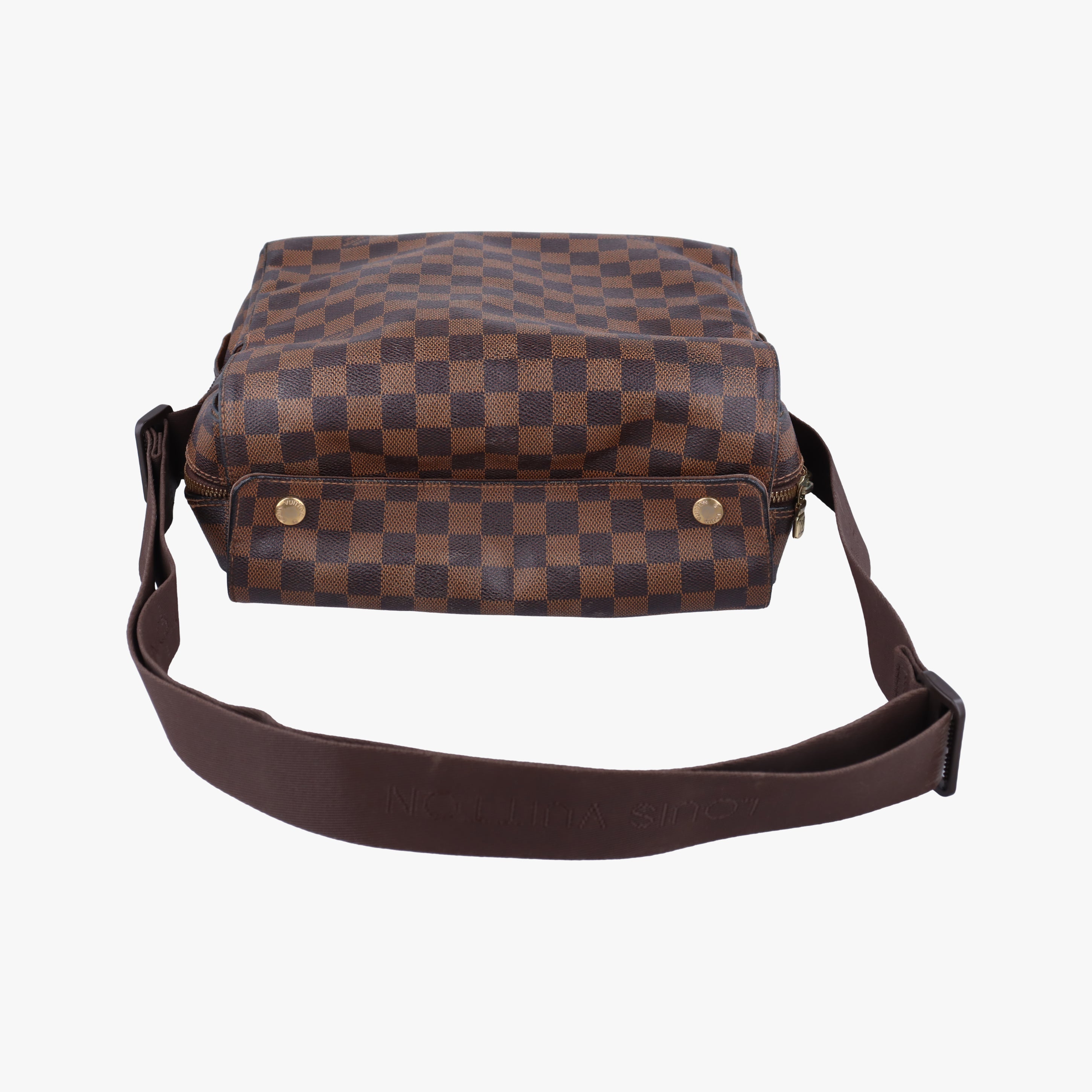 Secondhand Louis Vuitton NAVIGLIO EBENE Damier Canvas N45255 shoulderbag | stylenewstar