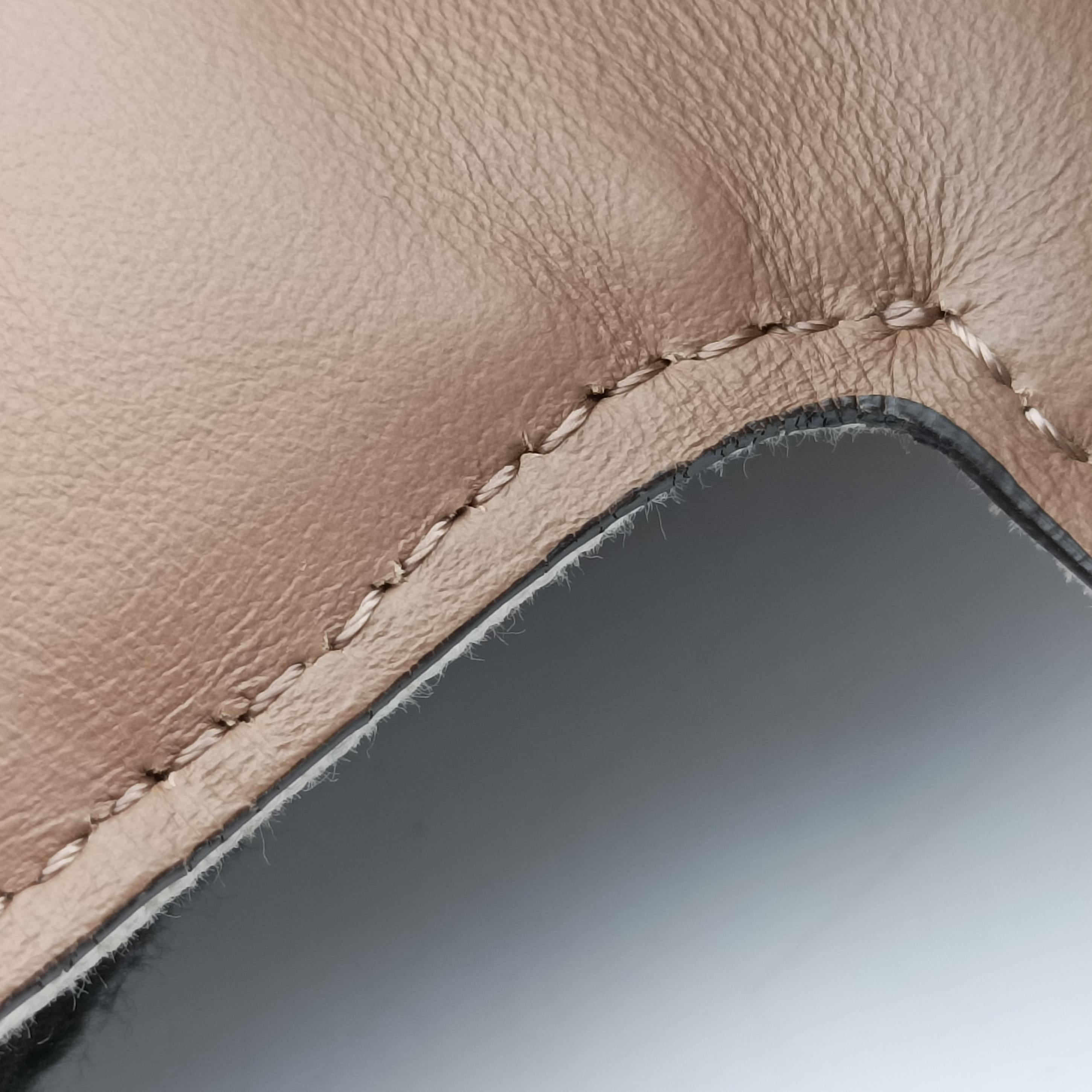 Pre-owned Fendi Baguette Brown x White x Beige canvas×leather 7VA478 shoulderbag | stylenewstar