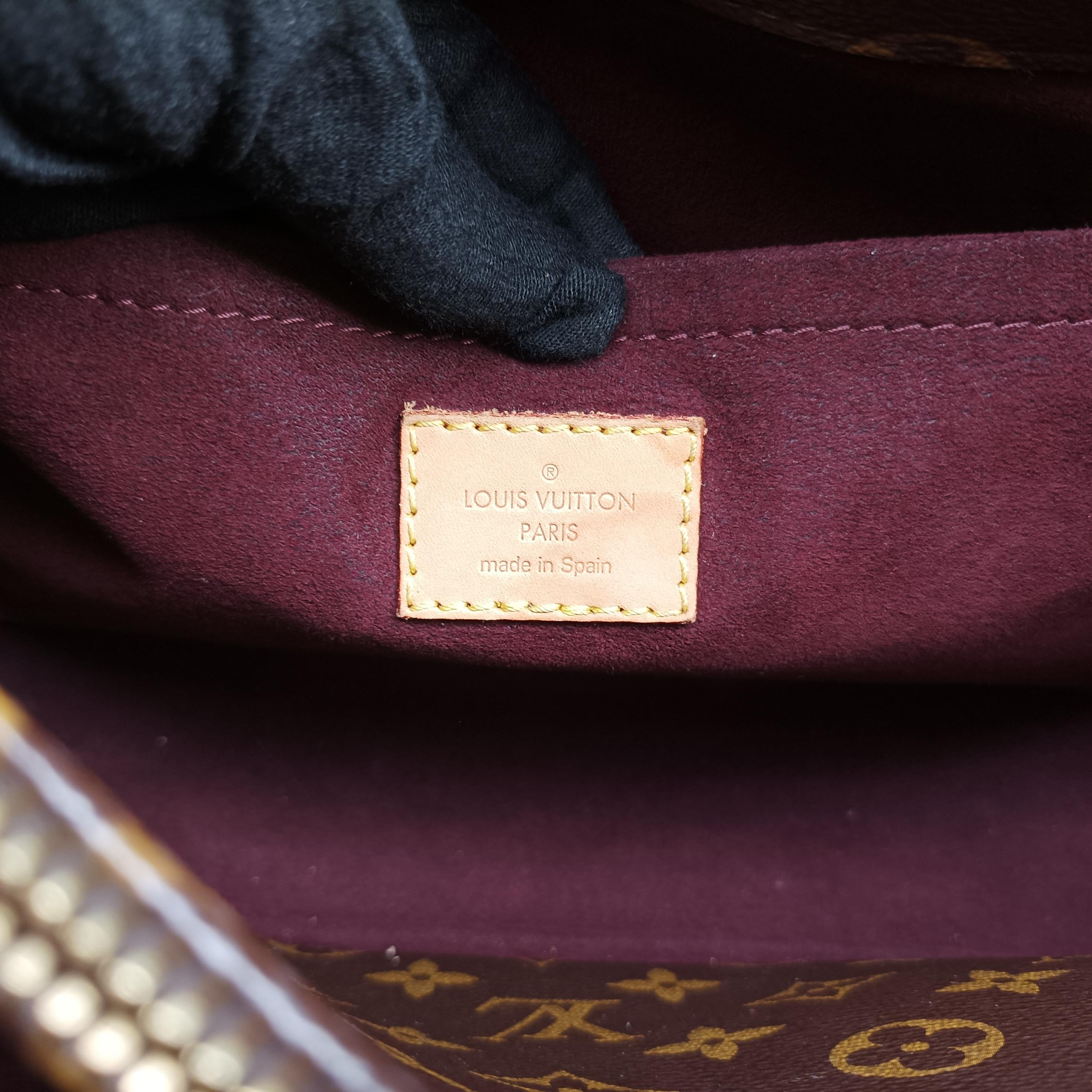 Pre-owned Louis Vuitton MONTAIGNE MM Brown Monogram Canvas M41056 shoulderbag | stylenewstar