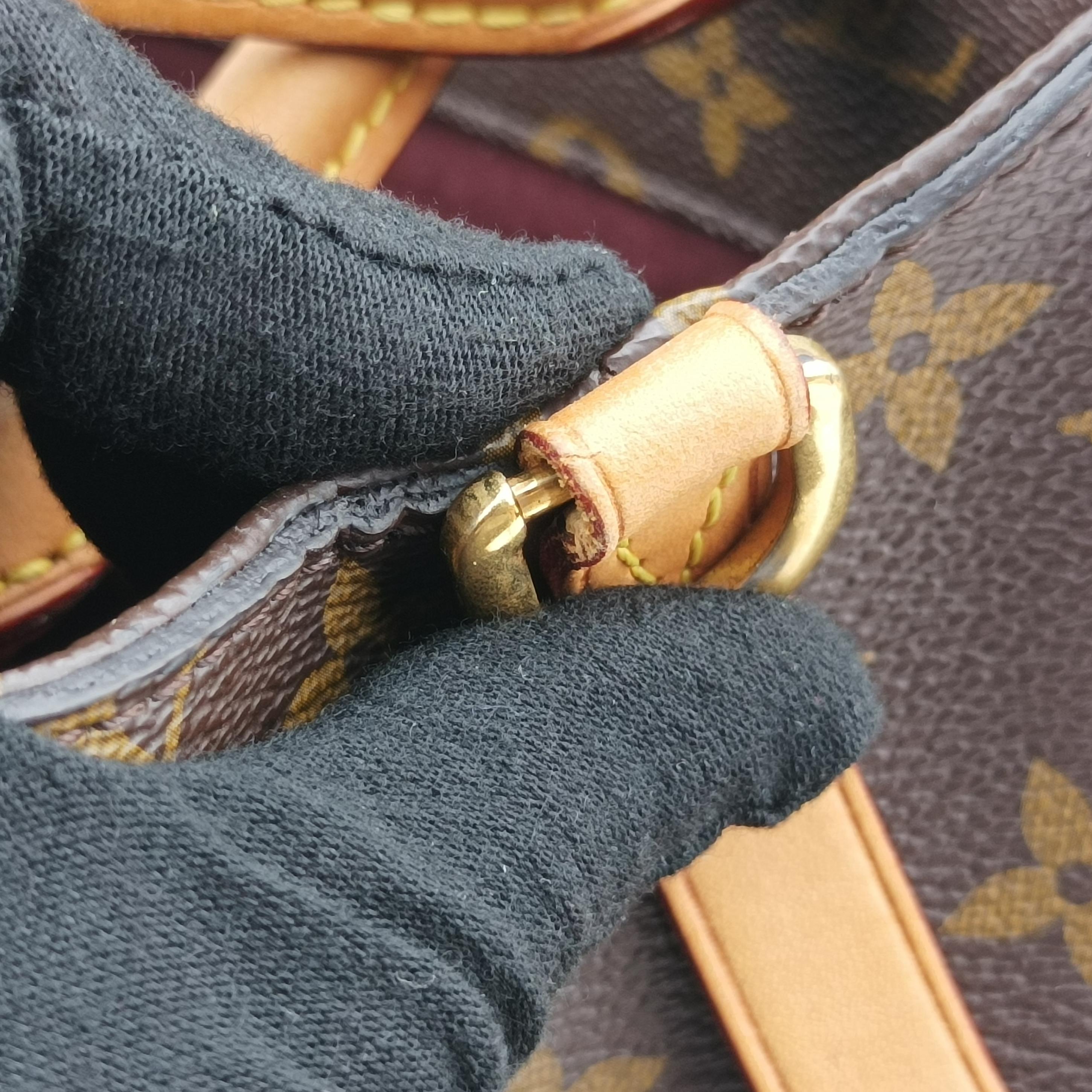 Pre-owned Louis Vuitton MONTAIGNE MM Brown Monogram Canvas M41056 shoulderbag | stylenewstar