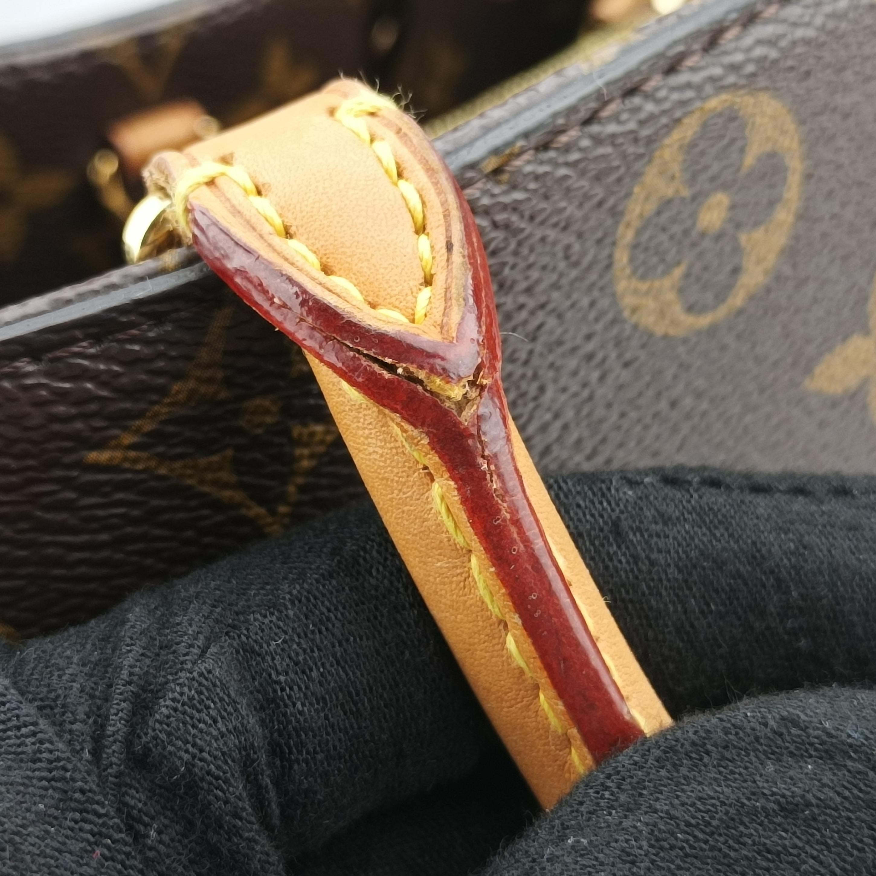 Pre-owned Louis Vuitton MONTAIGNE MM Brown Monogram Canvas M41056 shoulderbag | stylenewstar