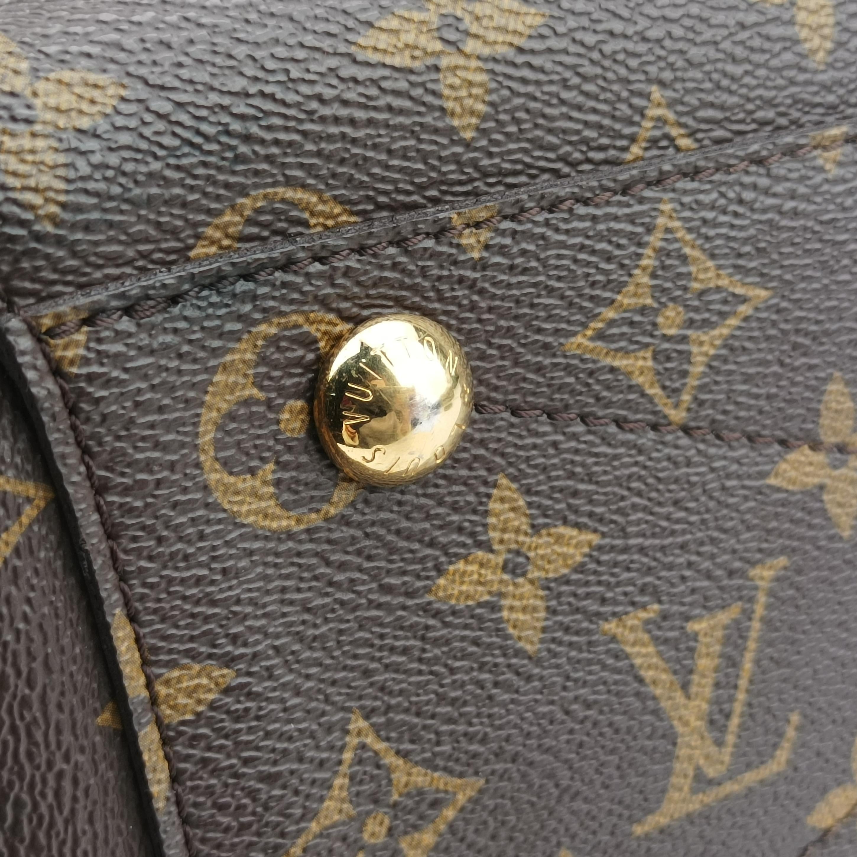 Pre-owned Louis Vuitton MONTAIGNE MM Brown Monogram Canvas M41056 shoulderbag | stylenewstar