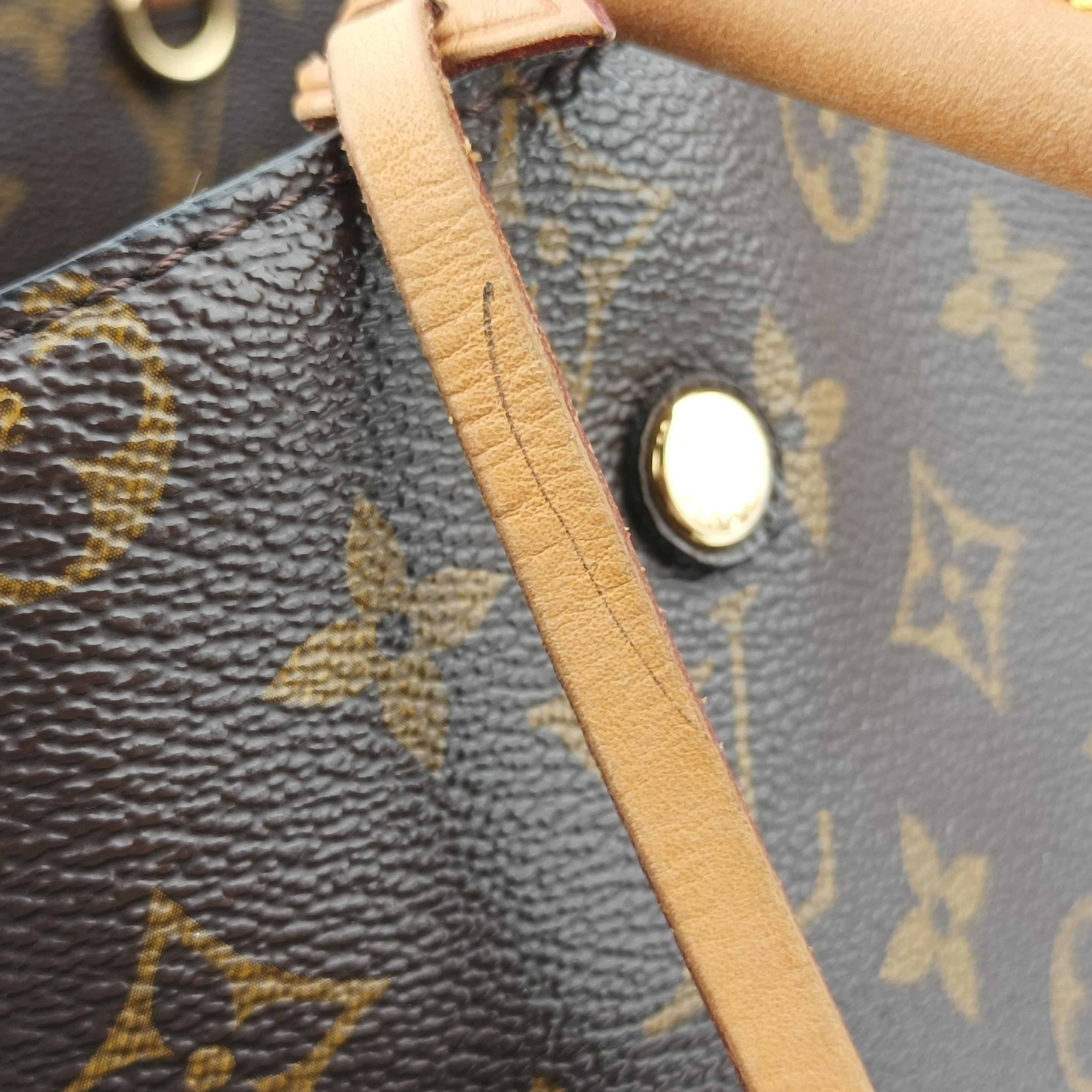 Pre-owned Louis Vuitton MONTAIGNE MM Brown Monogram Canvas M41056 shoulderbag | stylenewstar