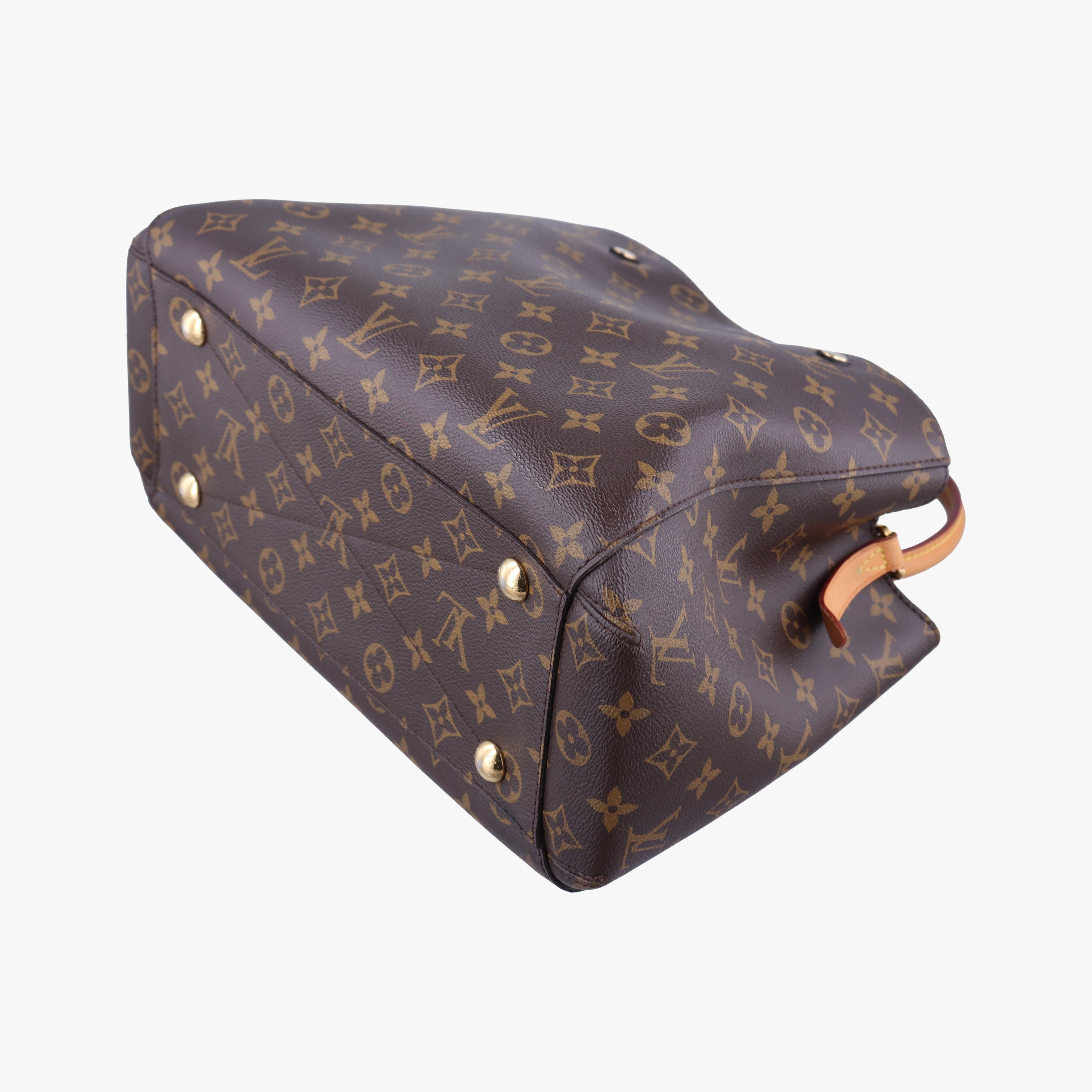 Pre-owned Louis Vuitton MONTAIGNE MM Brown Monogram Canvas M41056 shoulderbag | stylenewstar