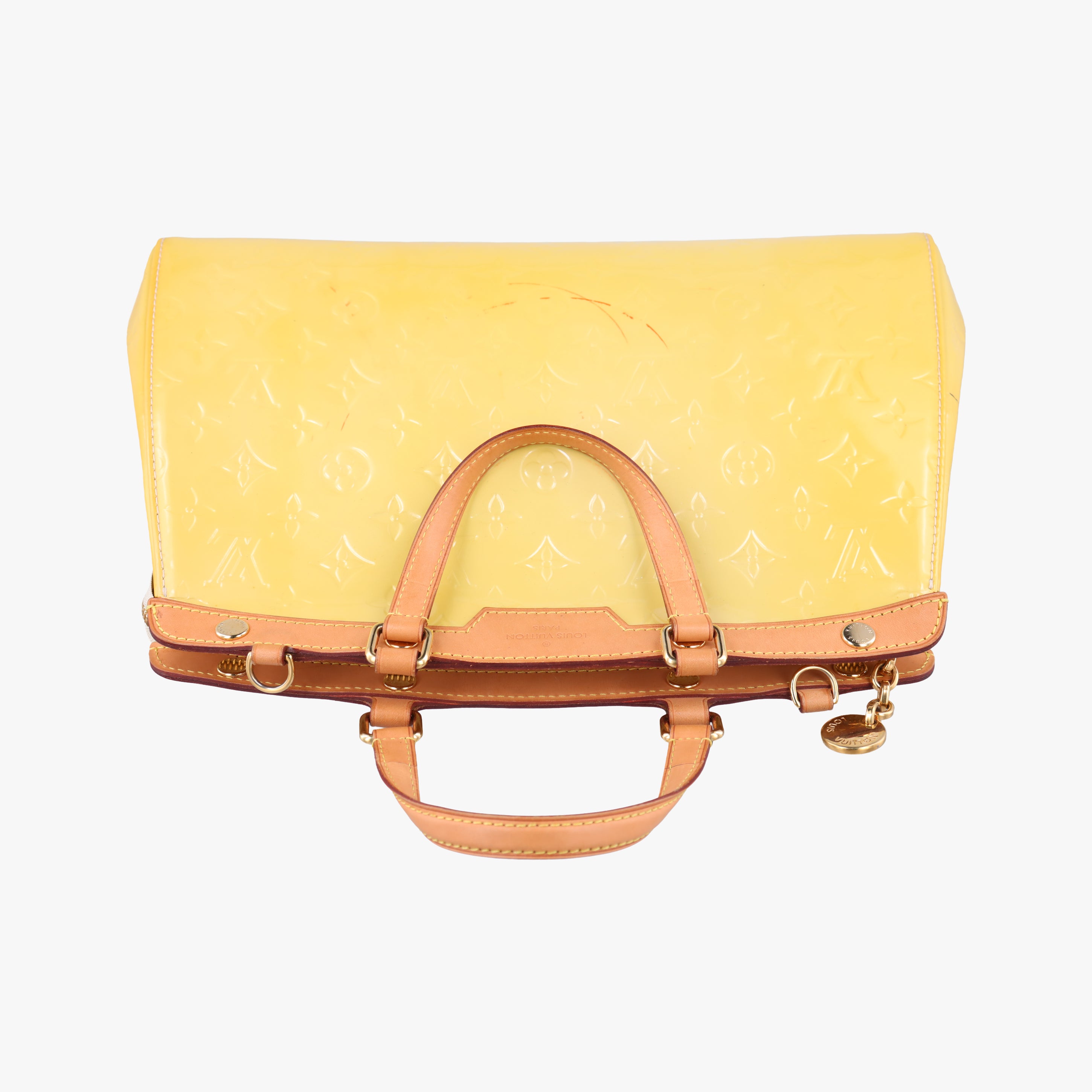 Pre-owned Louis Vuitton Br¨|a MM Dunne Vernis M90180 shoulderbag | stylenewstar