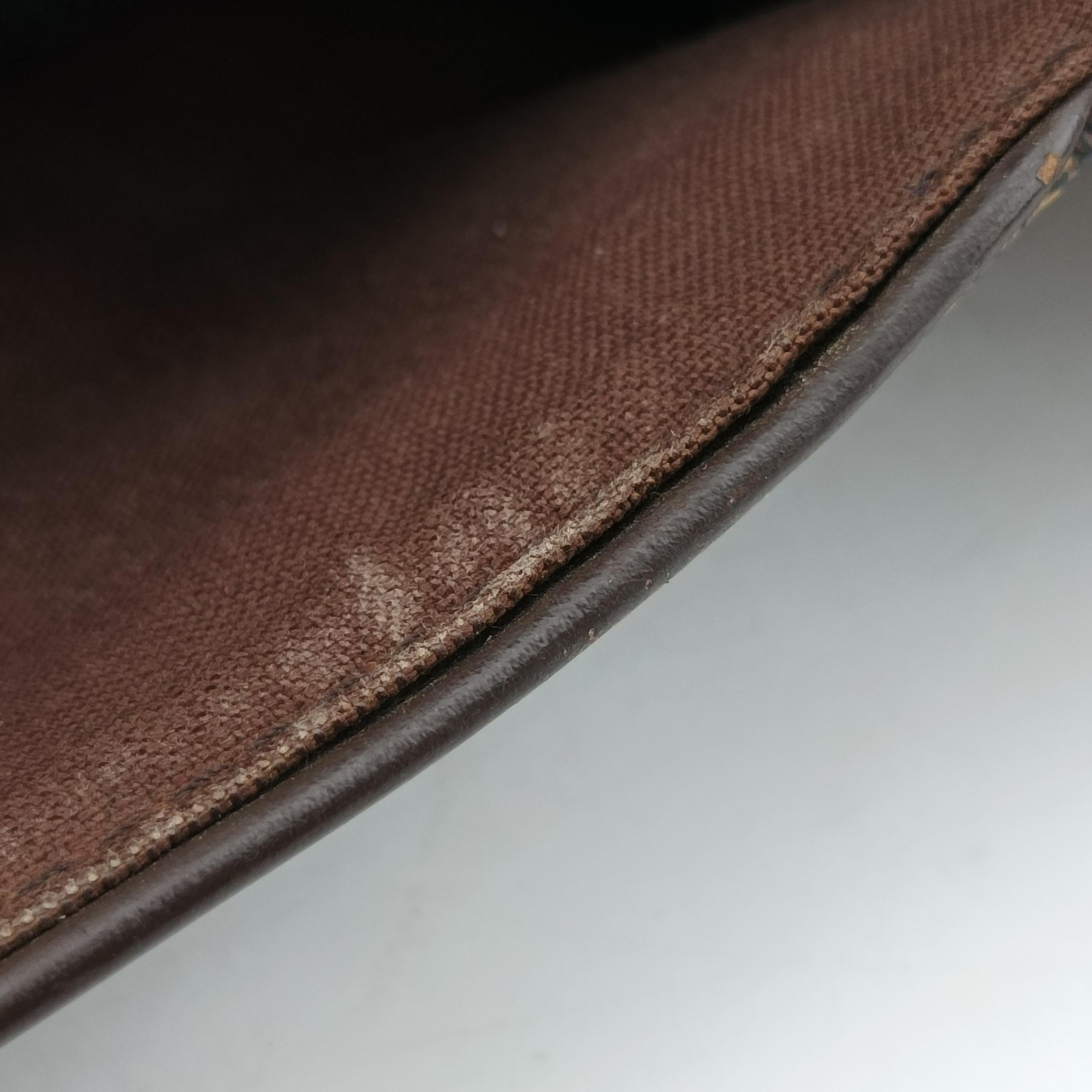 Secondhand Louis Vuitton BROOKLYN MM EBENE Damier Canvas N51211 shoulderbag | stylenewstar