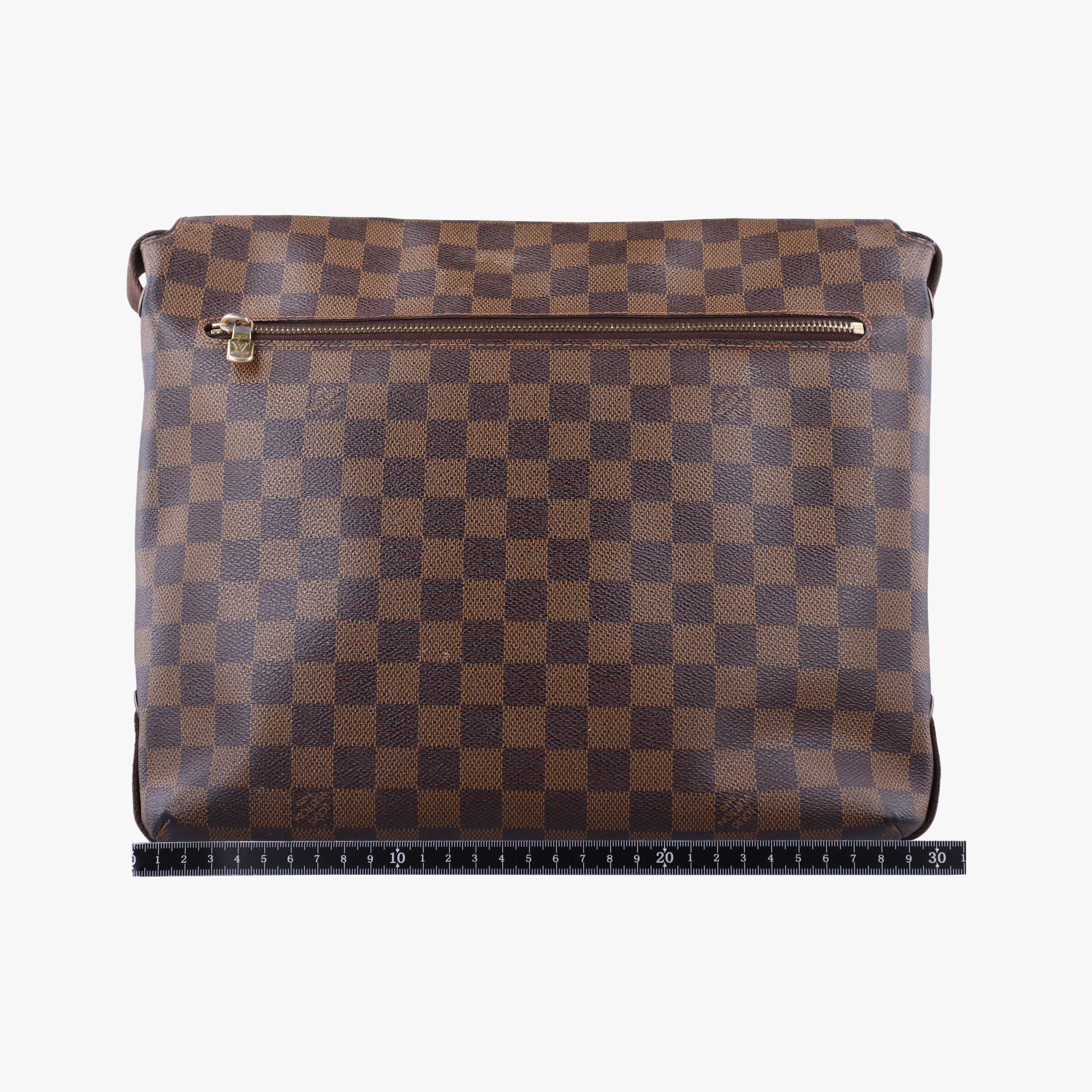 Secondhand Louis Vuitton BROOKLYN MM EBENE Damier Canvas N51211 shoulderbag | stylenewstar