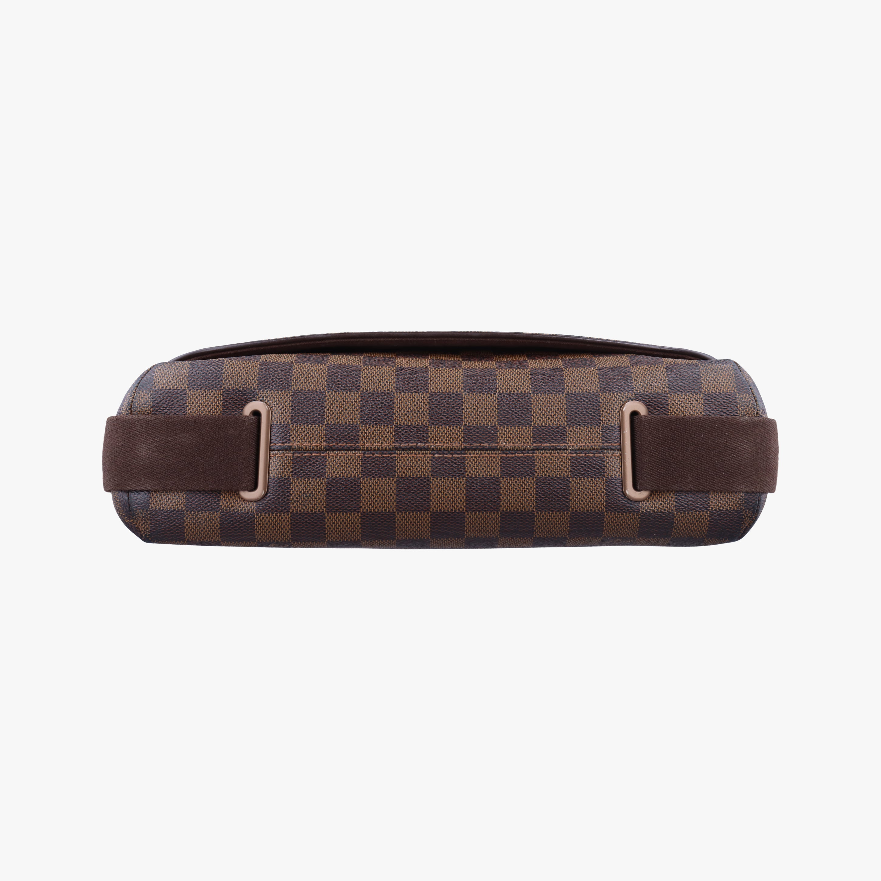 Secondhand Louis Vuitton BROOKLYN MM EBENE Damier Canvas N51211 shoulderbag | stylenewstar