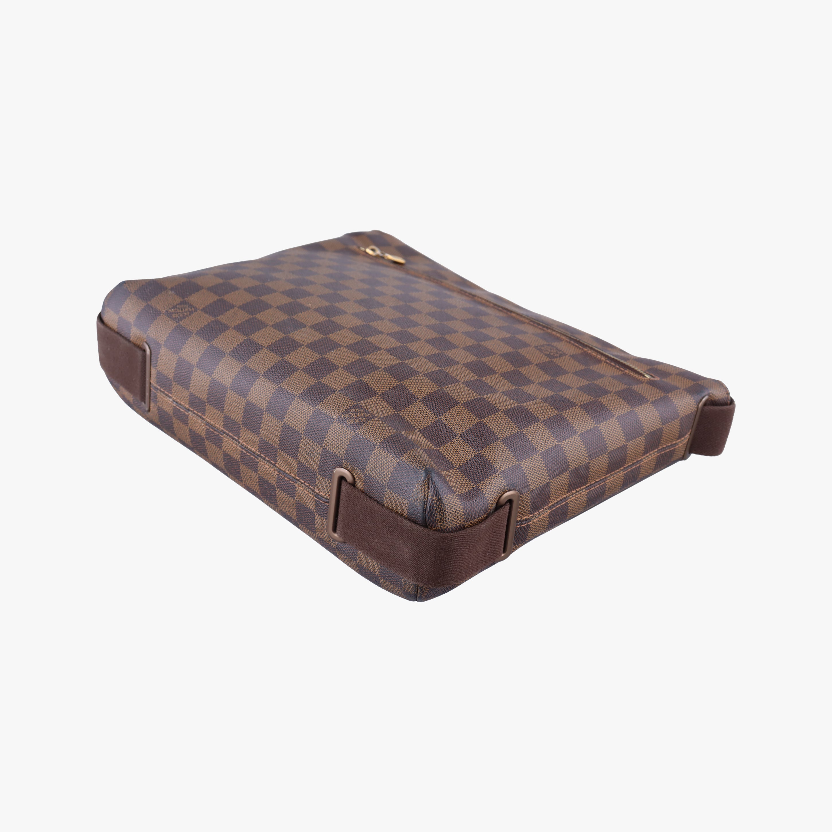 Secondhand Louis Vuitton BROOKLYN MM EBENE Damier Canvas N51211 shoulderbag | stylenewstar