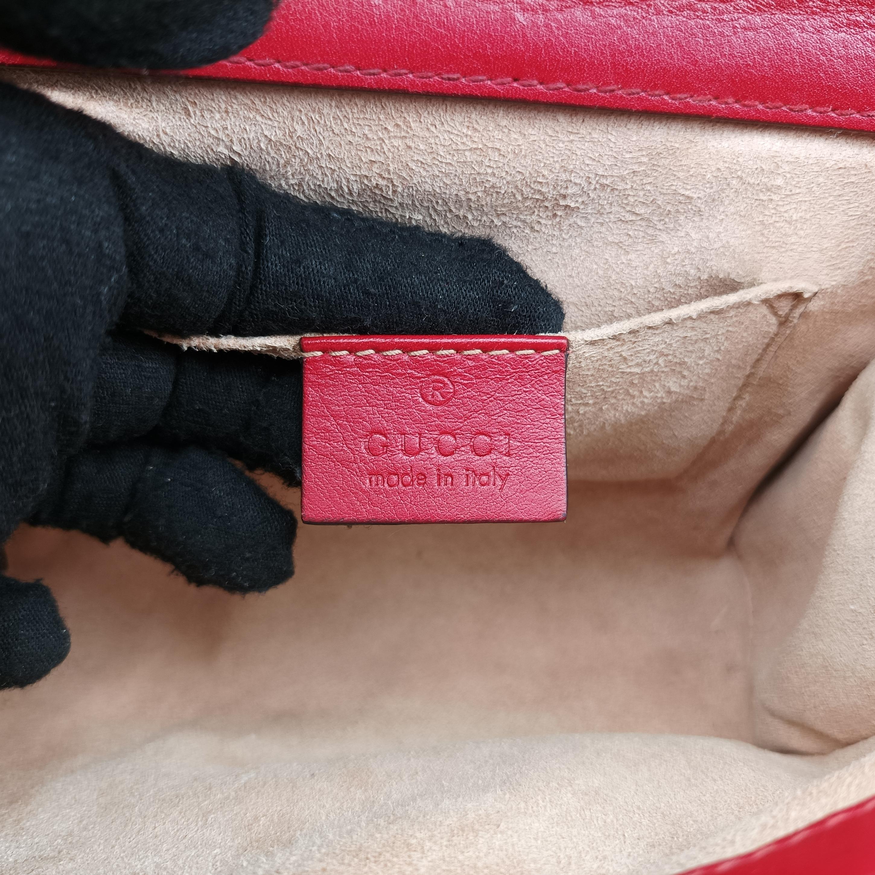 Pre-owned Gucci Padlock Multicolour PVC coated canvas 409487 shoulderbag | stylenewstar