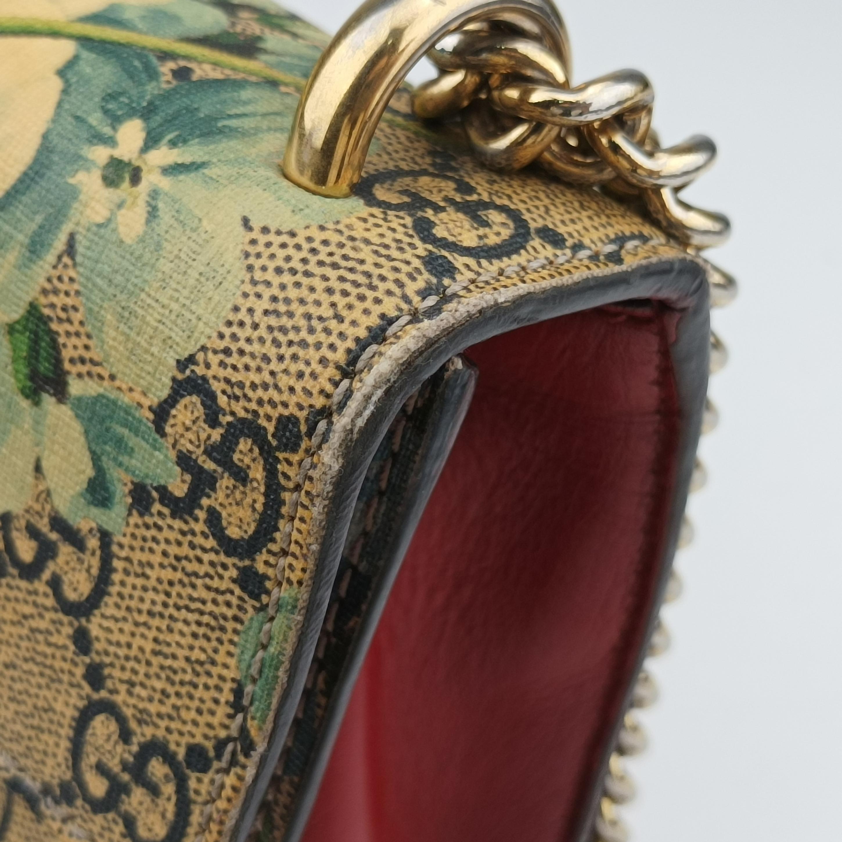 Pre-owned Gucci Padlock Multicolour PVC coated canvas 409487 shoulderbag | stylenewstar