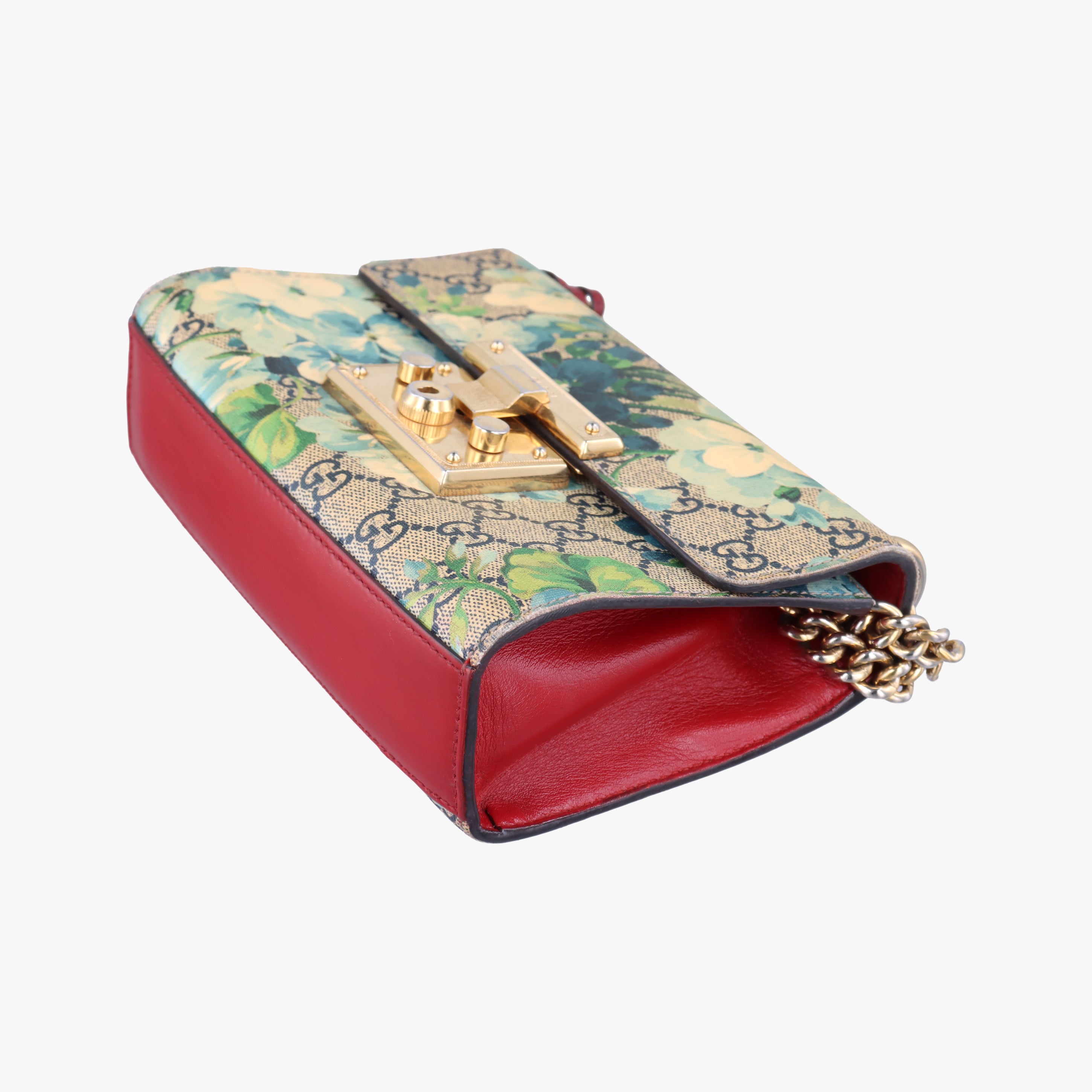 Pre-owned Gucci Padlock Multicolour PVC coated canvas 409487 shoulderbag | stylenewstar