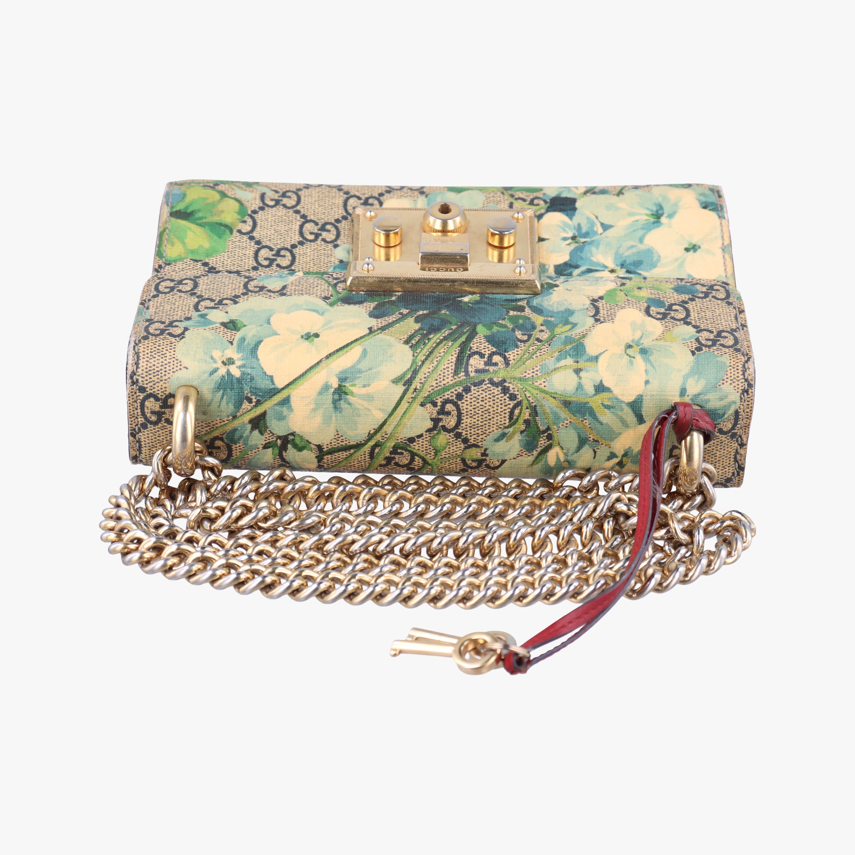 Pre-owned Gucci Padlock Multicolour PVC coated canvas 409487 shoulderbag | stylenewstar