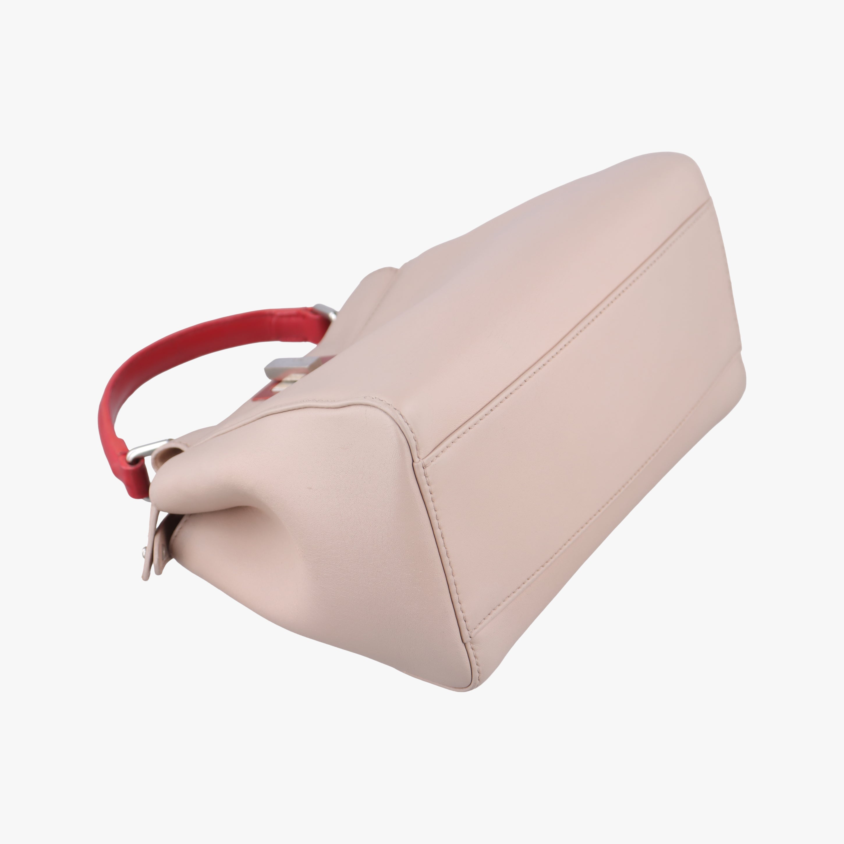 Pre-owned Fendi PEEKABOO Pink Leather 8BN244 shoulderbag | stylenewstar