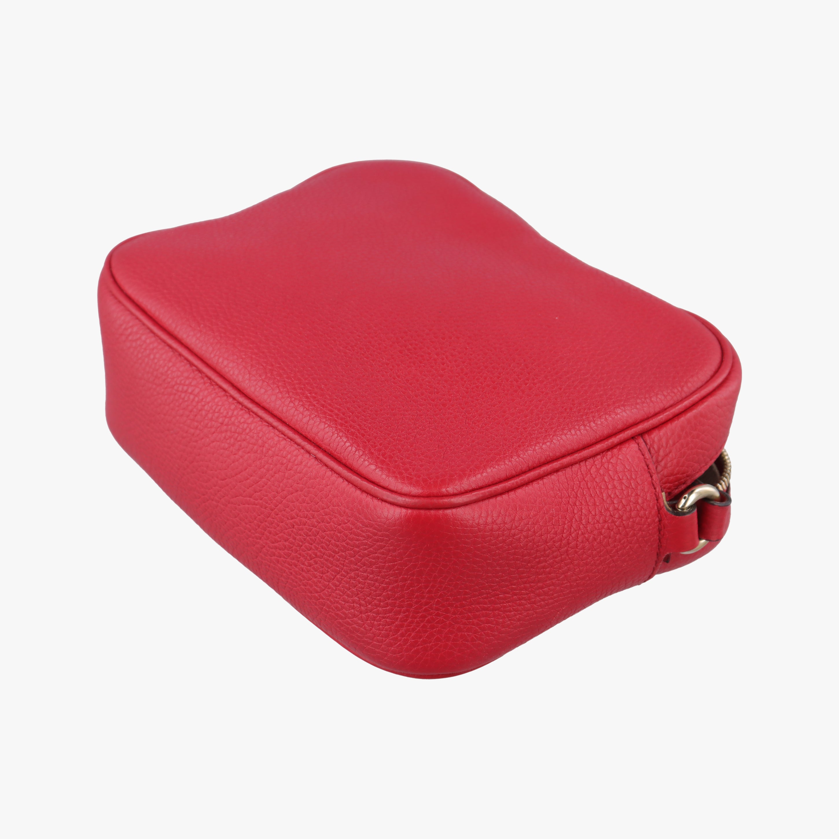 Pre-owned Gucci Soho Red Leather 308364 shoulderbag | stylenewstar
