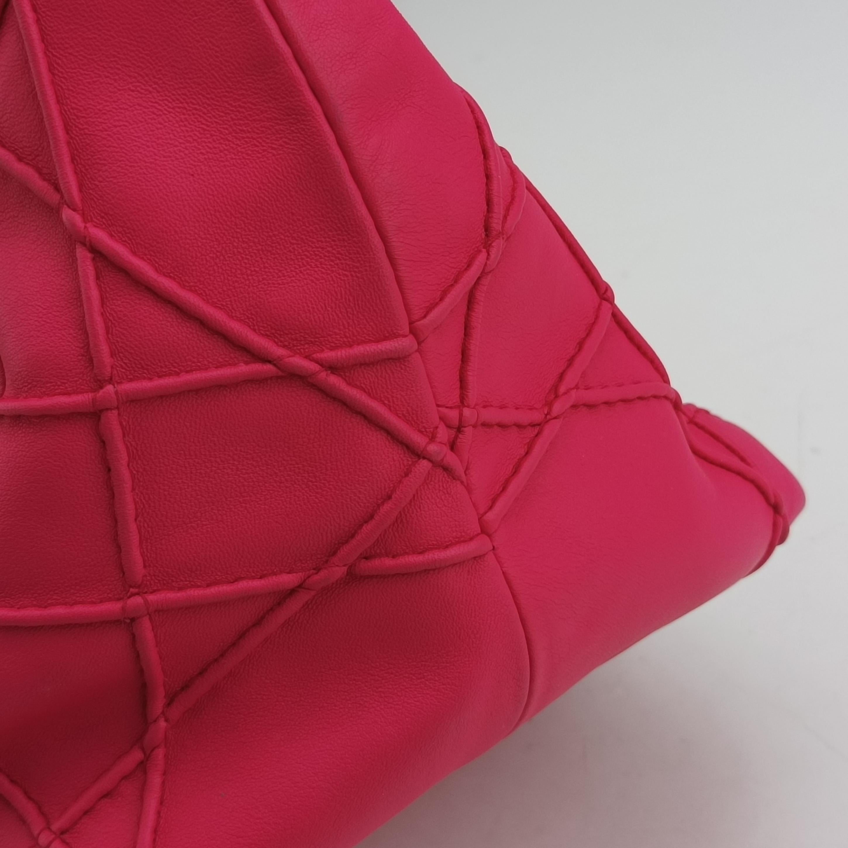 Pre-owned Christian Dior Granville Rose lambskin  shoulderbag | stylenewstar